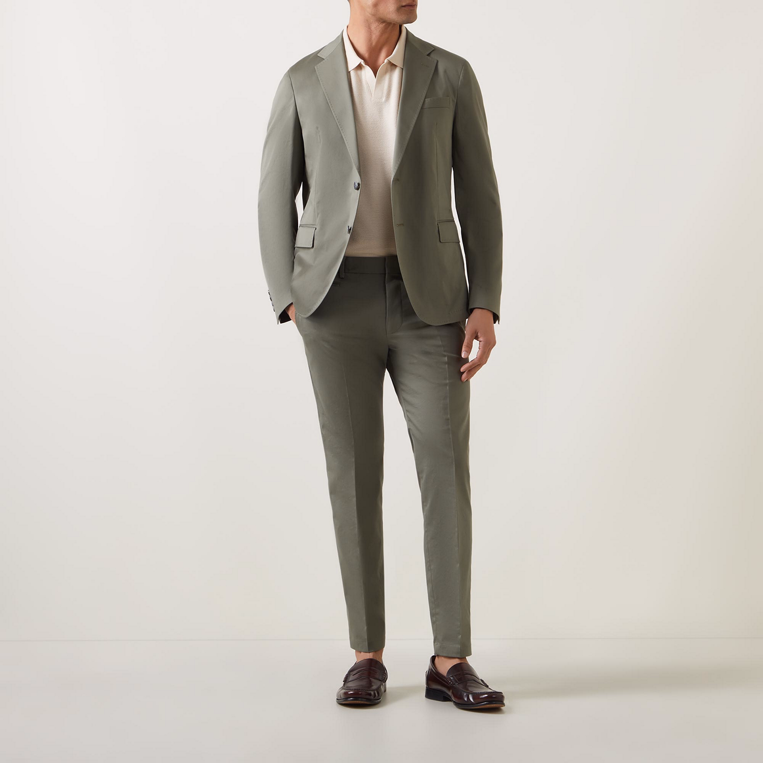 Acon Single-Breasted Blazer