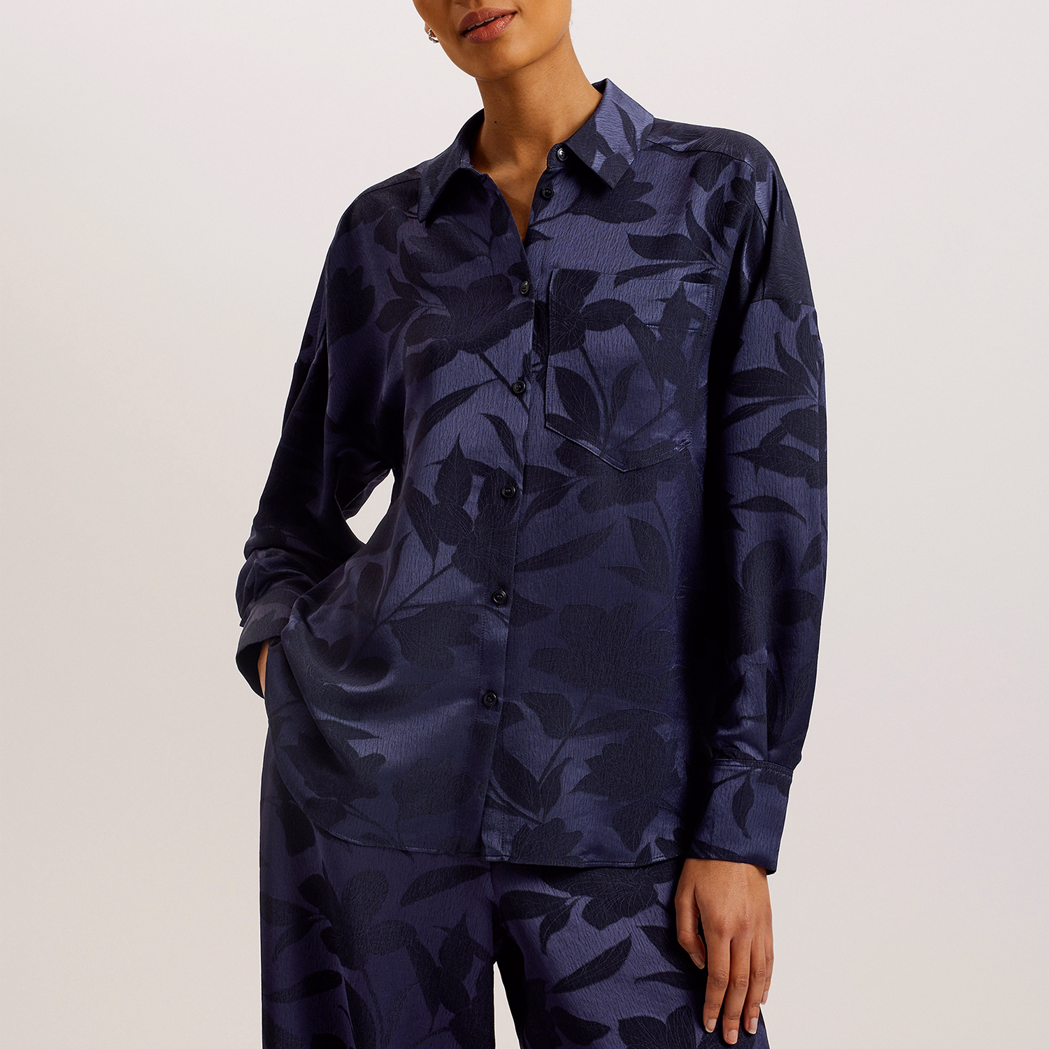 Bormida Floral Oversized Shirt