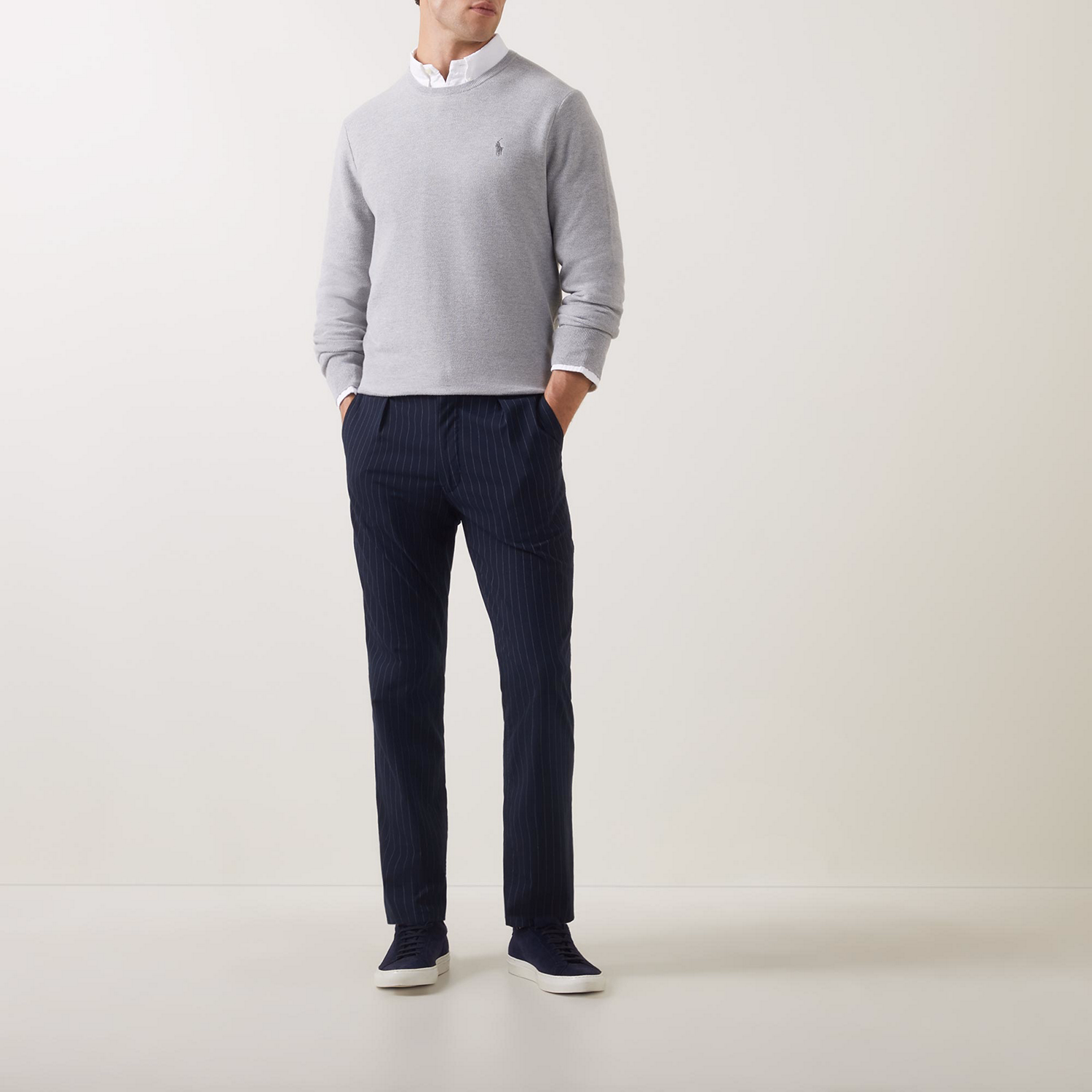 Crew Neck Pima Sweatshirt