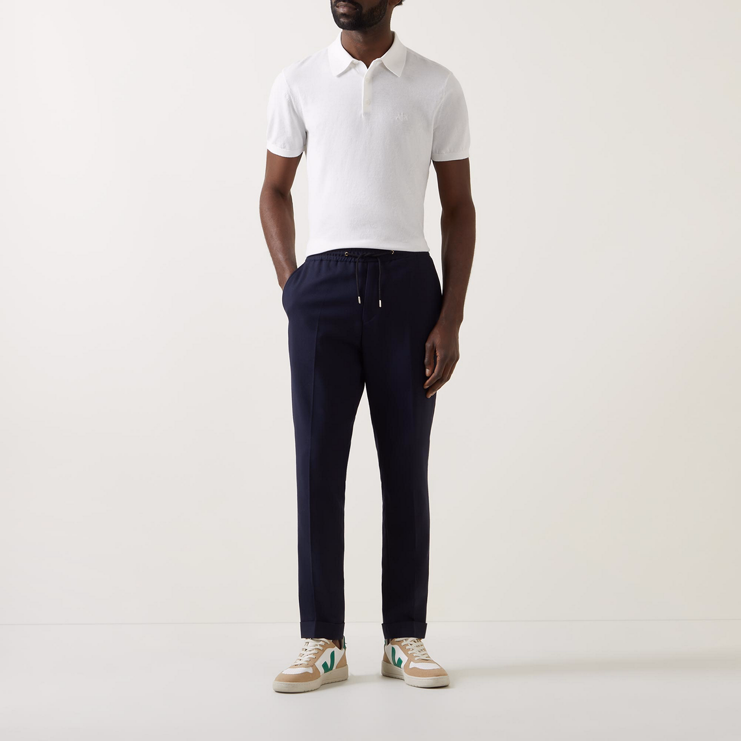 Logo Knitted Polo Shirt