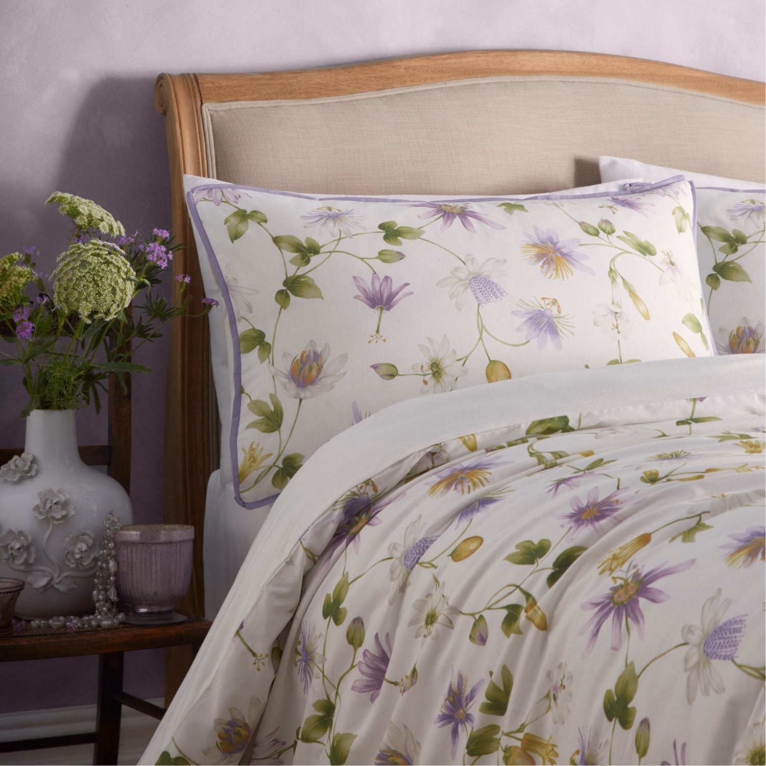 Passion Fruit Duvet Set Lilac