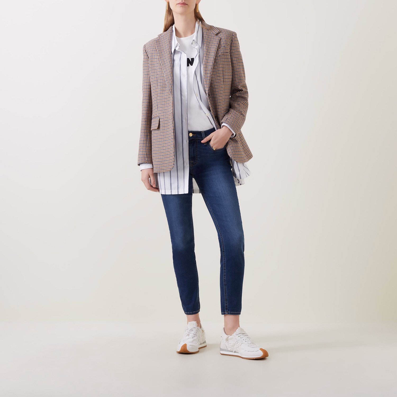 The Ankle Skinny Jeans