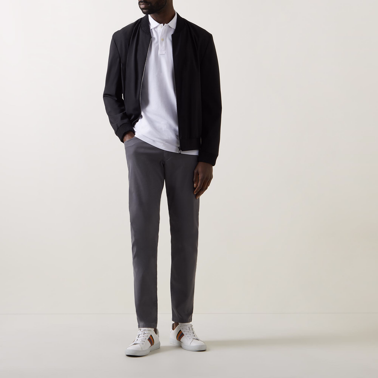 M5 Mid-Rise Slim Leg Jeans