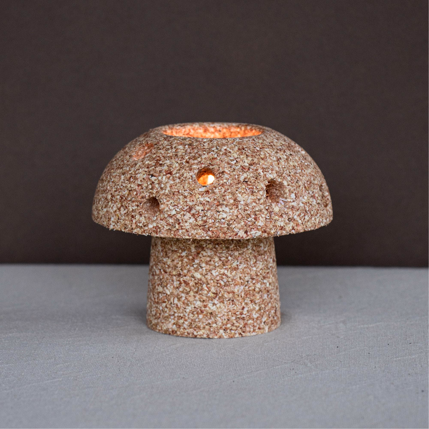 Re:Create Mushroom Corn Tea Light Holder