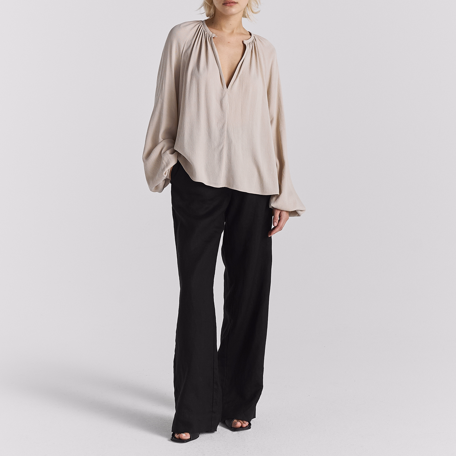 Sarai Draped Blouse
