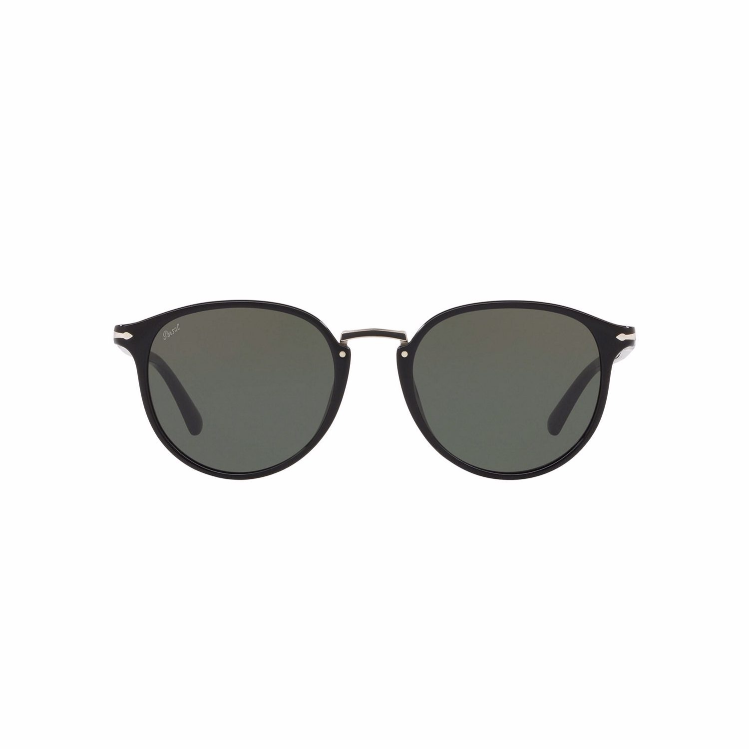 Round Semi-Metal Sunglasses PO3210S