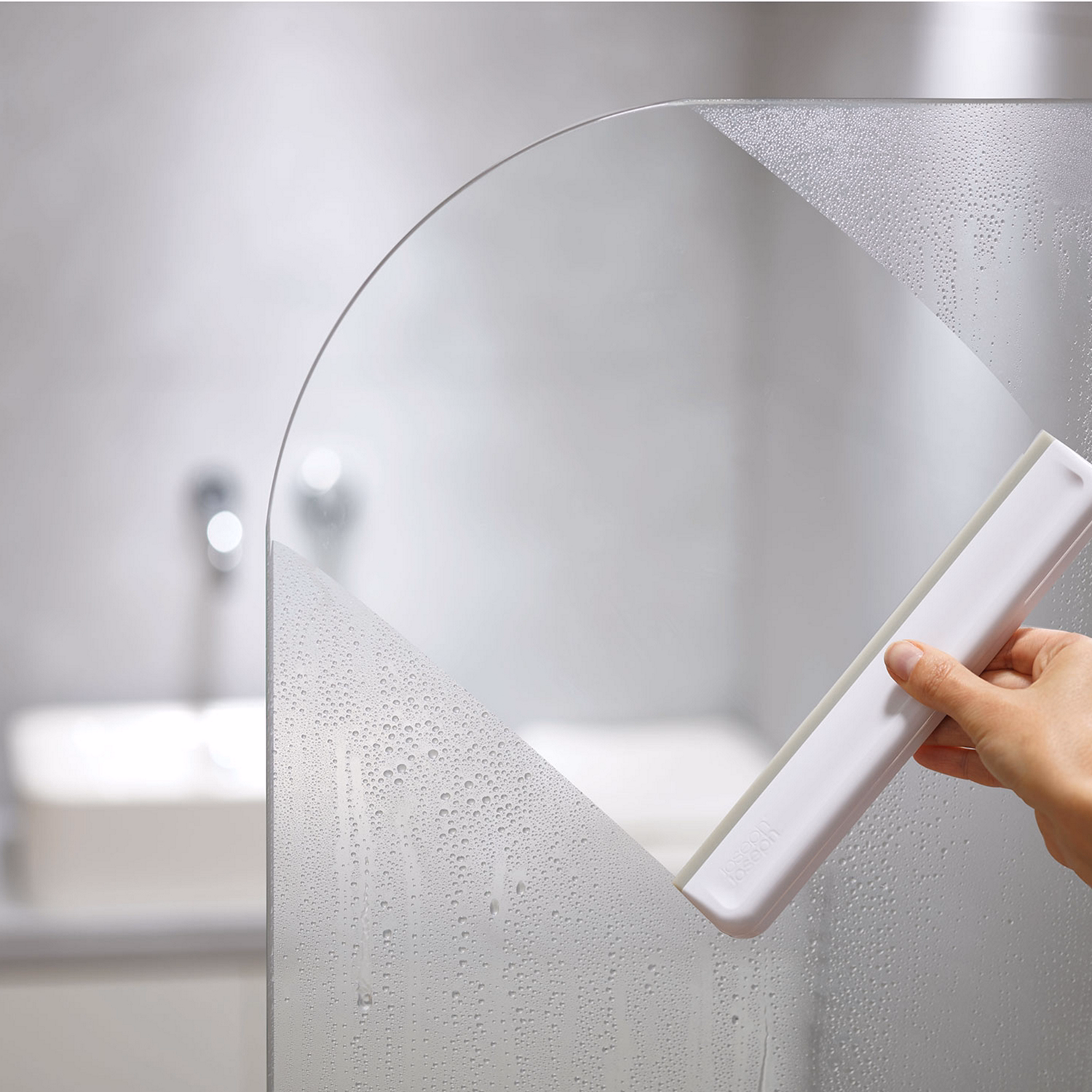 EasyStore Shower Squeegee Grey