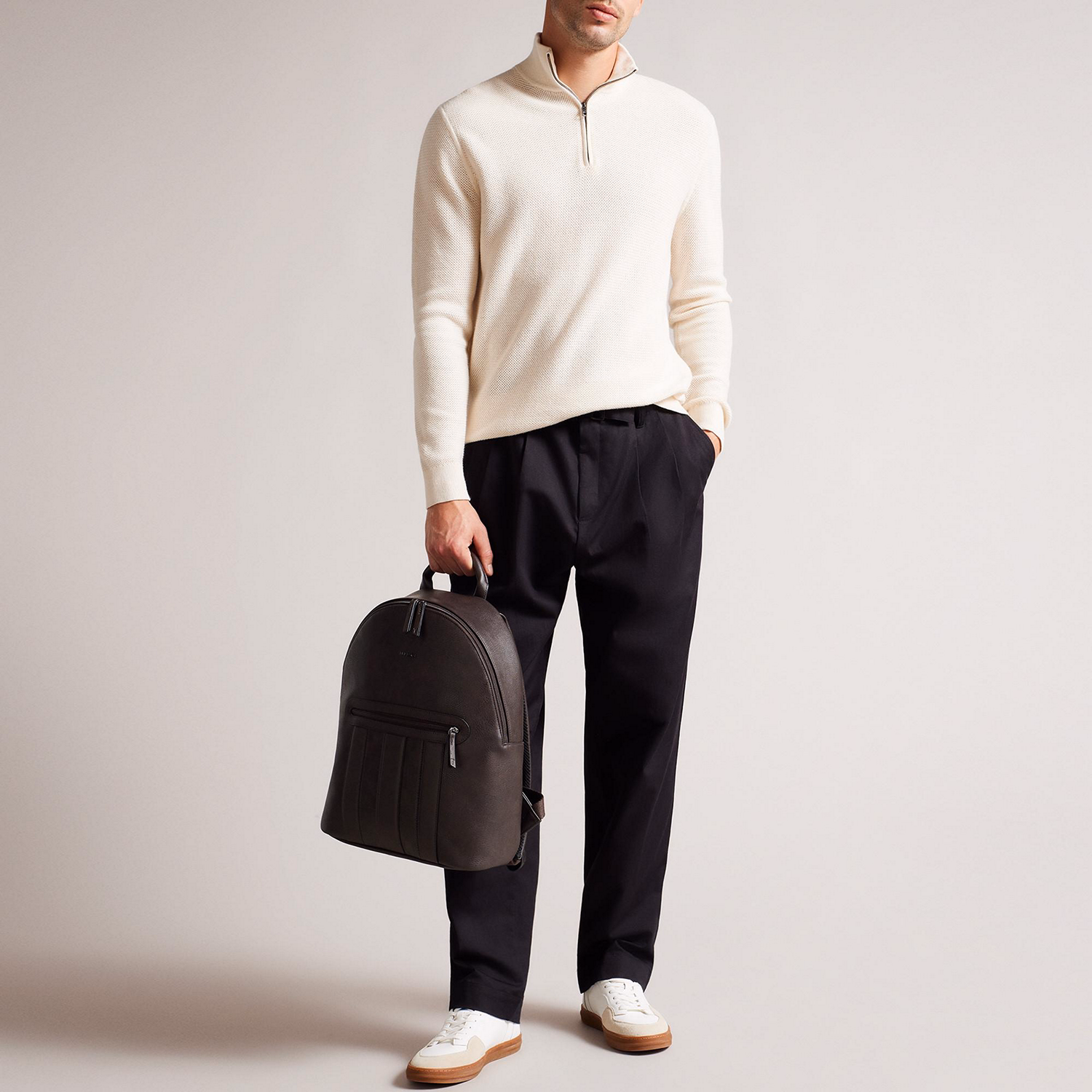 Waynor House Check PU Backpack