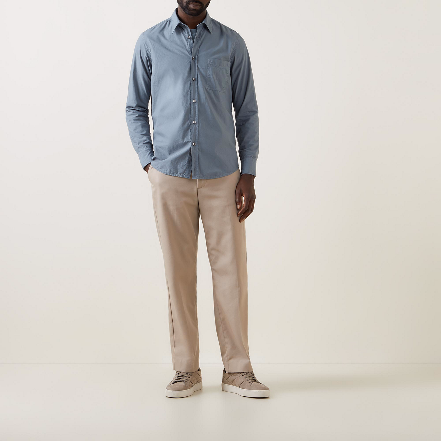 Relegant Double-Cuff Casual Shirt