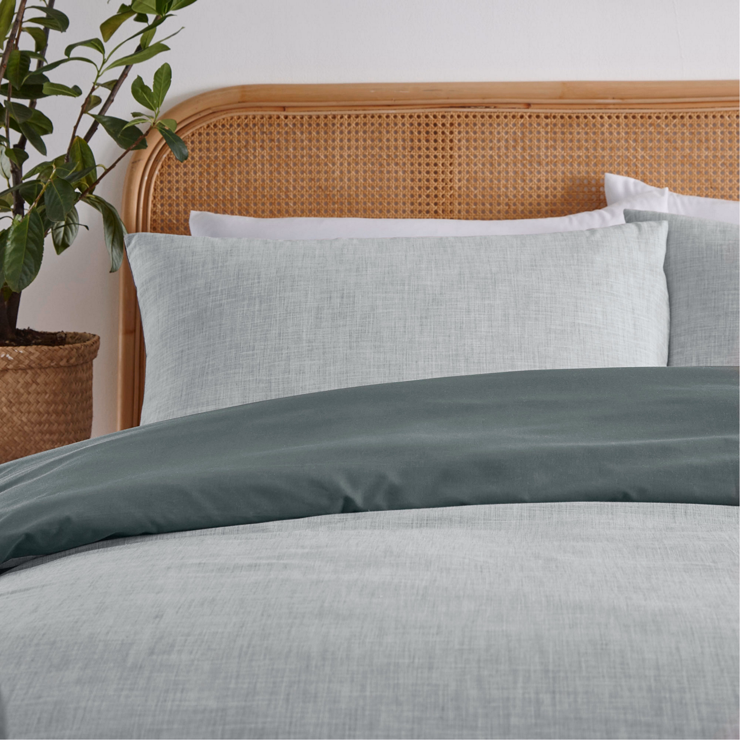 Biscay Duvet Set Green