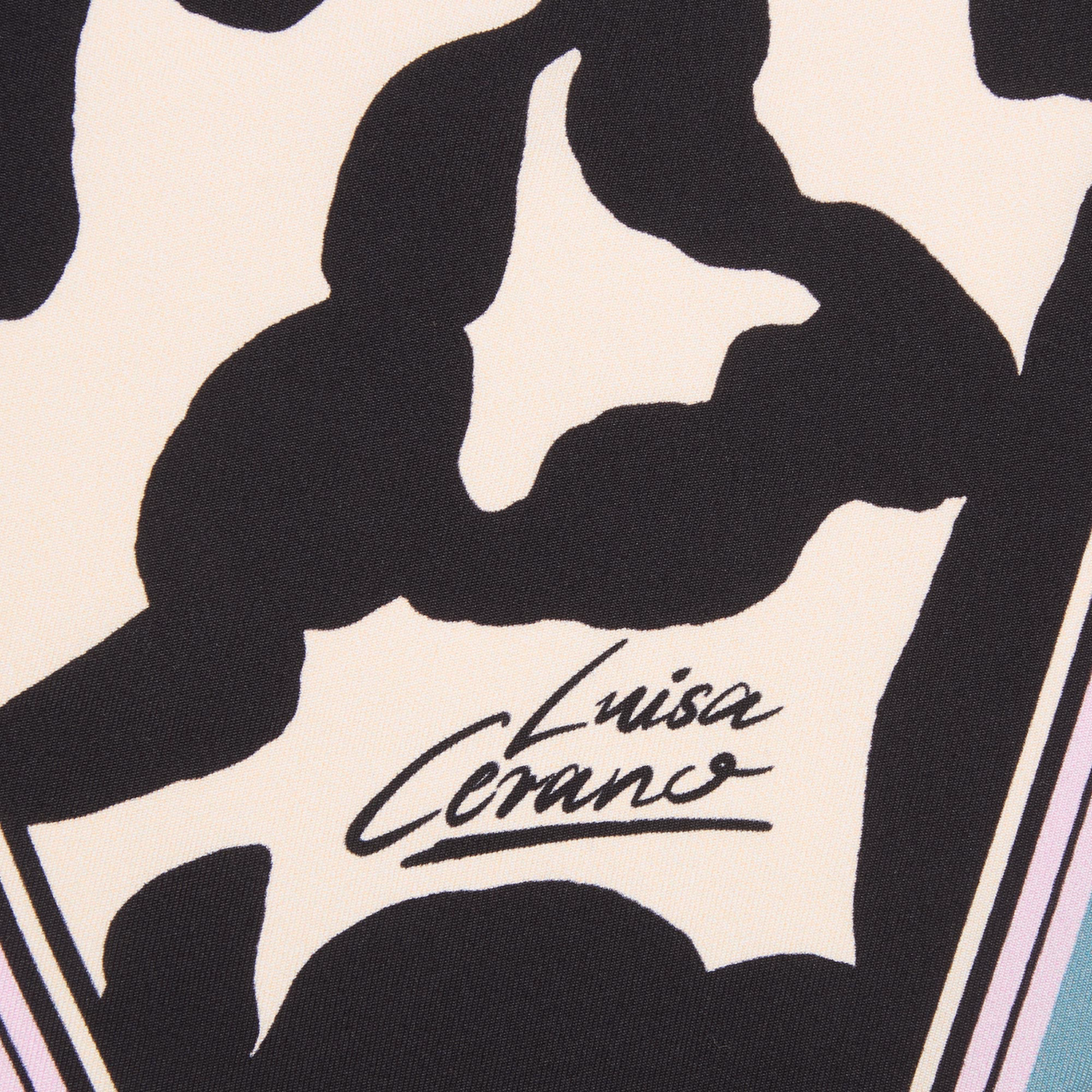 Silk Animal Camouflage Scarf