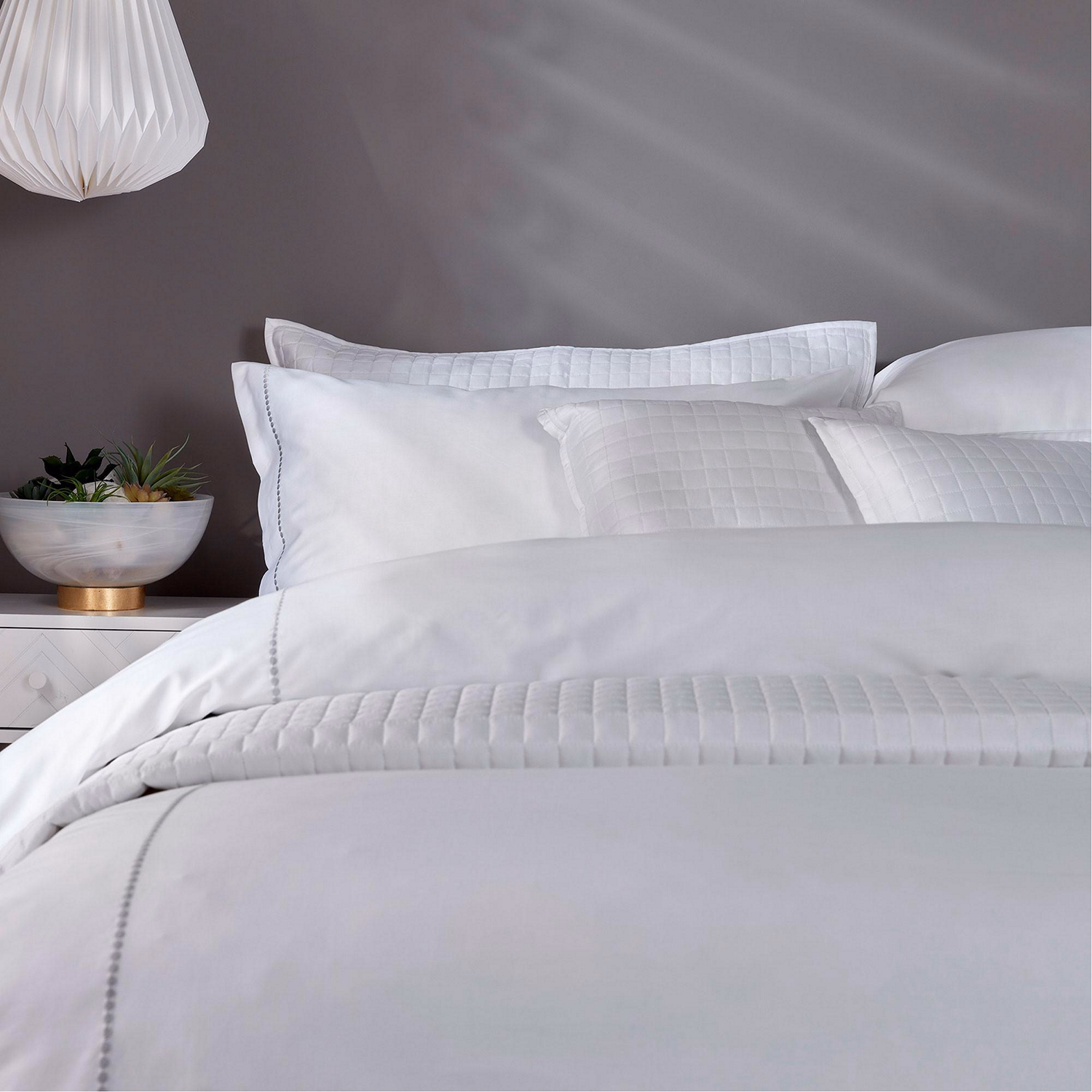 Appleby Duvet Set Platinum