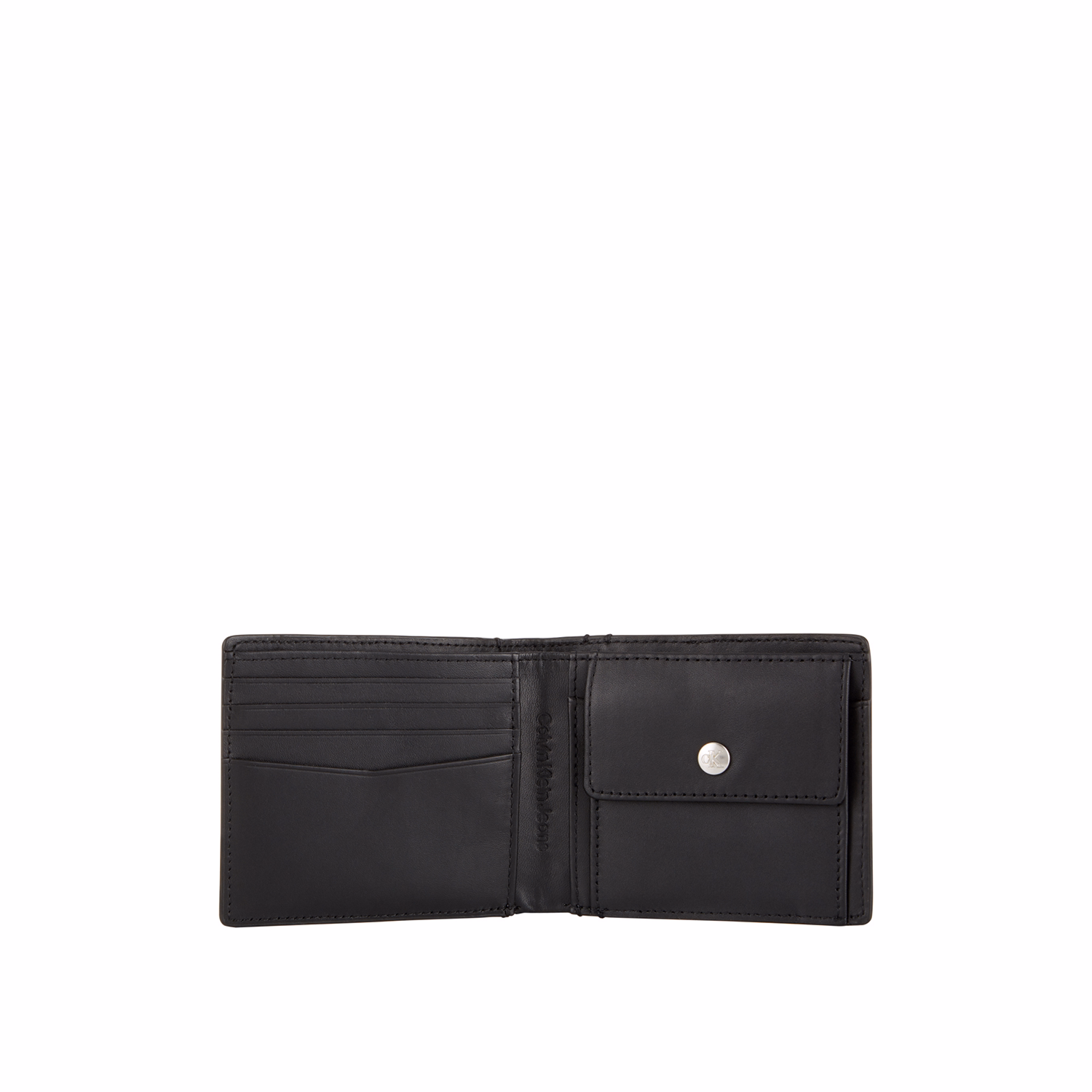 Monogram Logo Leather Billfold Wallet