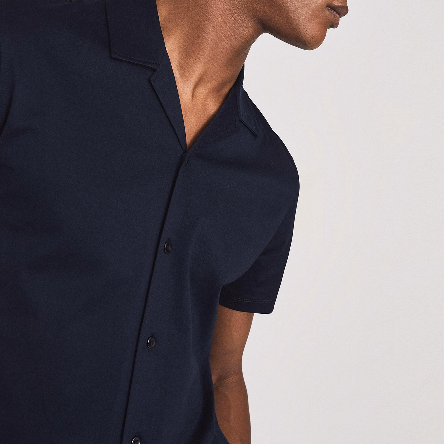 Caspa Mercerised Cuban Shirt