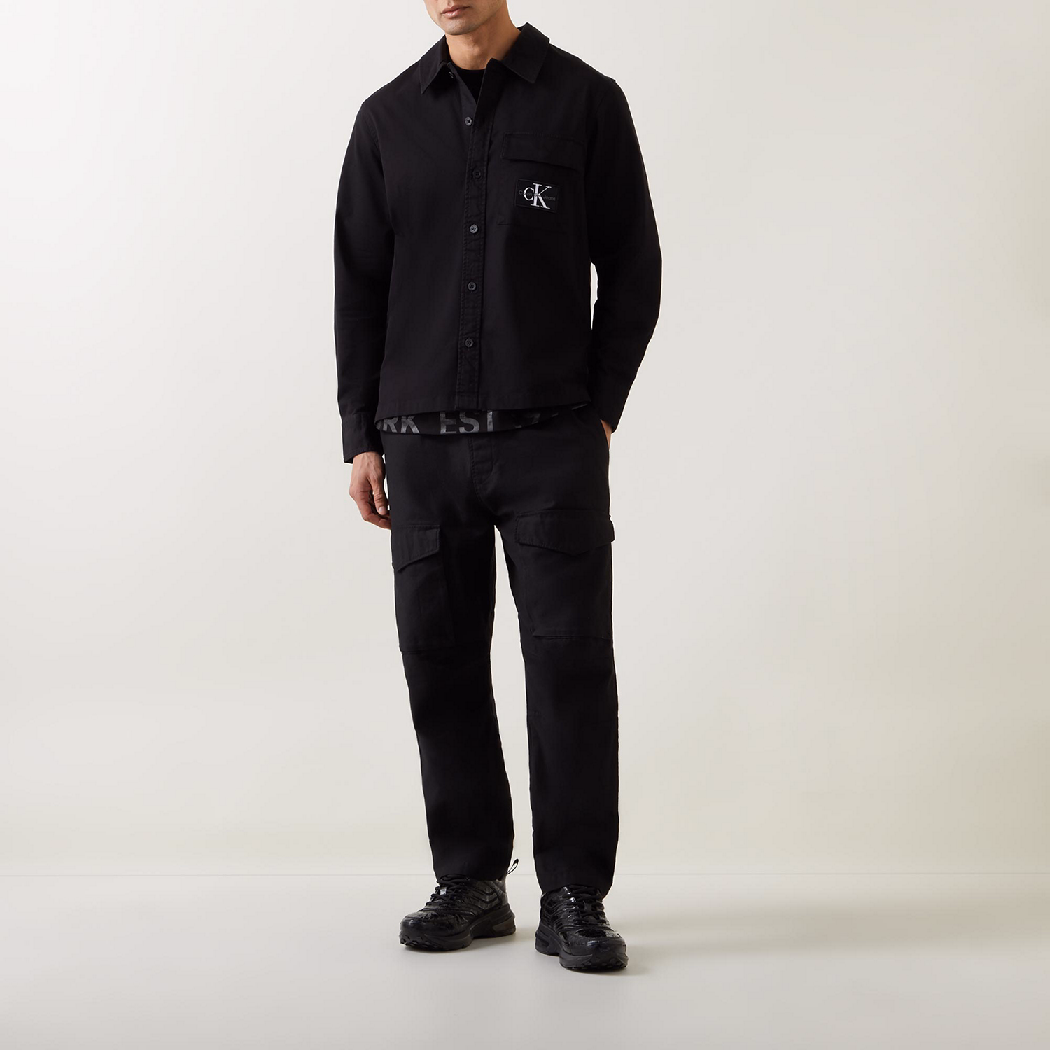 Utility Badge Overshirt