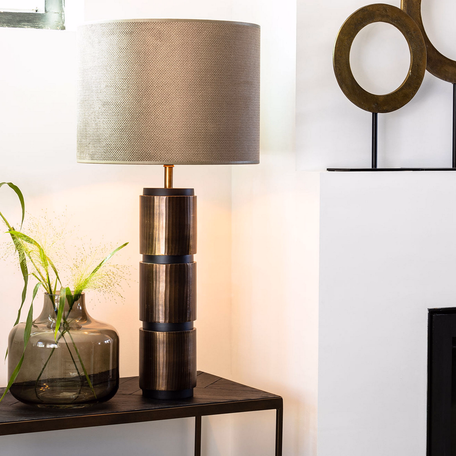 Vandy Cylinder Lamp Shade Olive