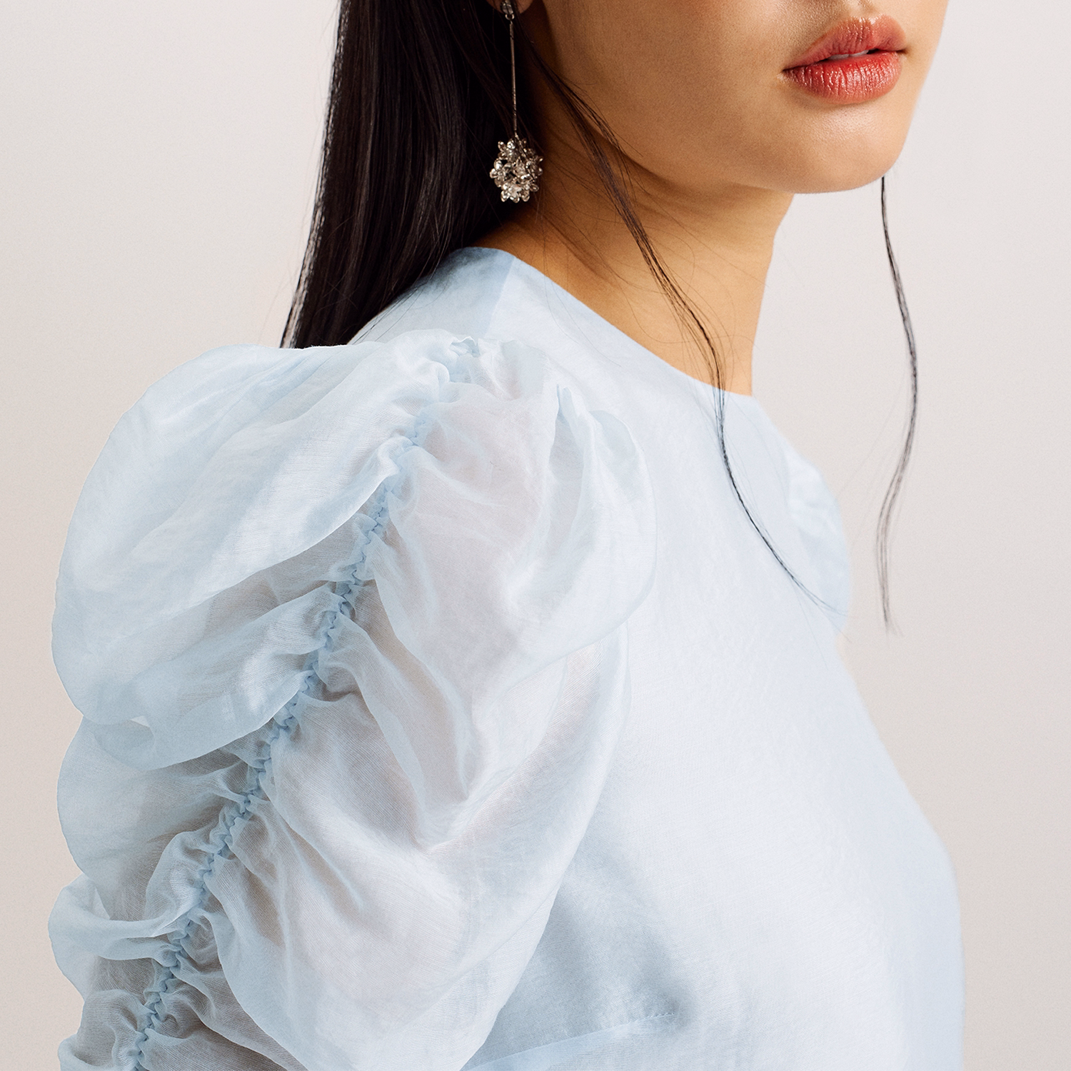 Sachiko Puff Detail Top