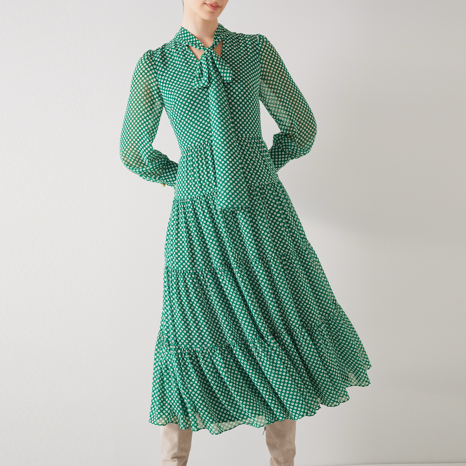 Polly Polka Dot Dress