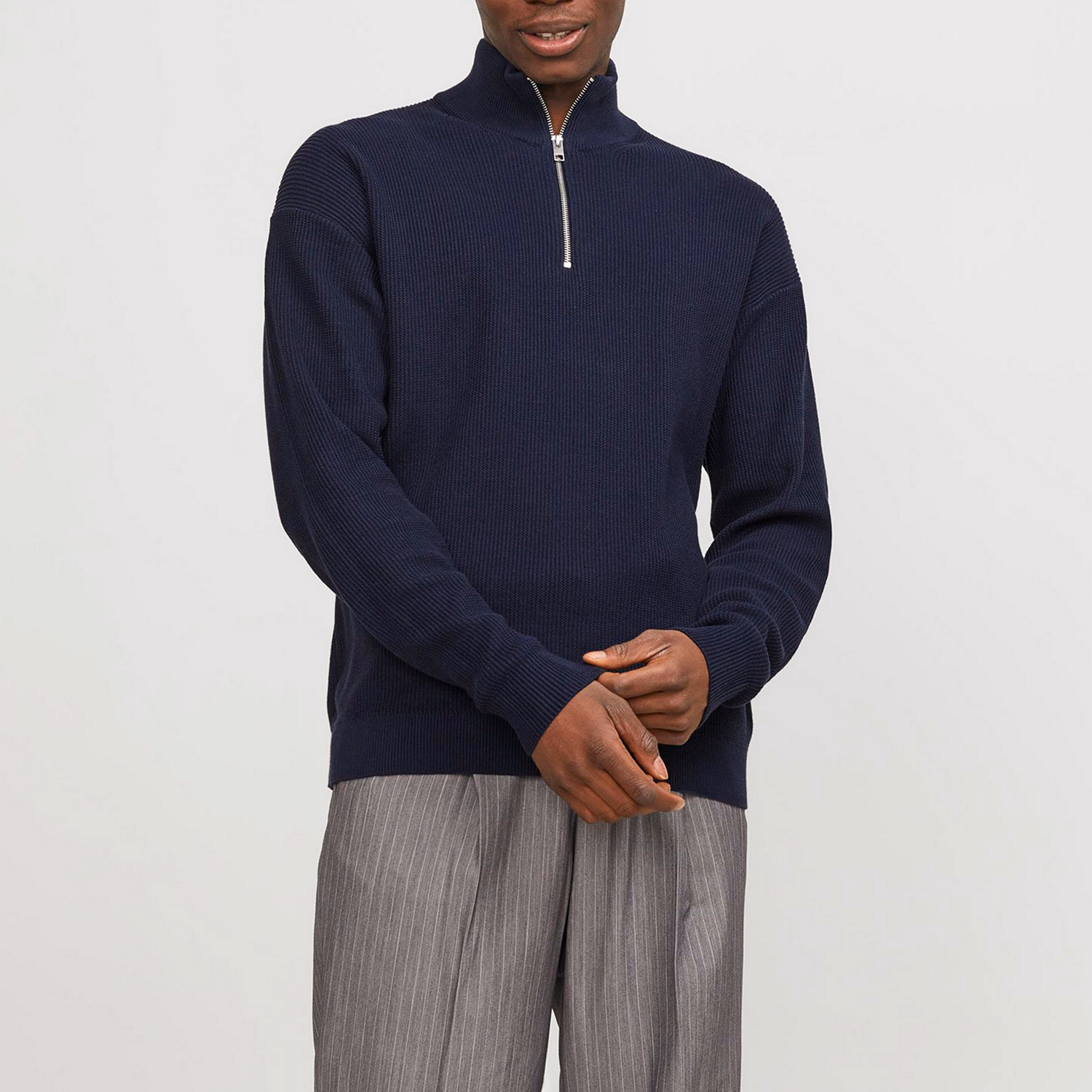 Perfect Knit Half-Zip Sweater