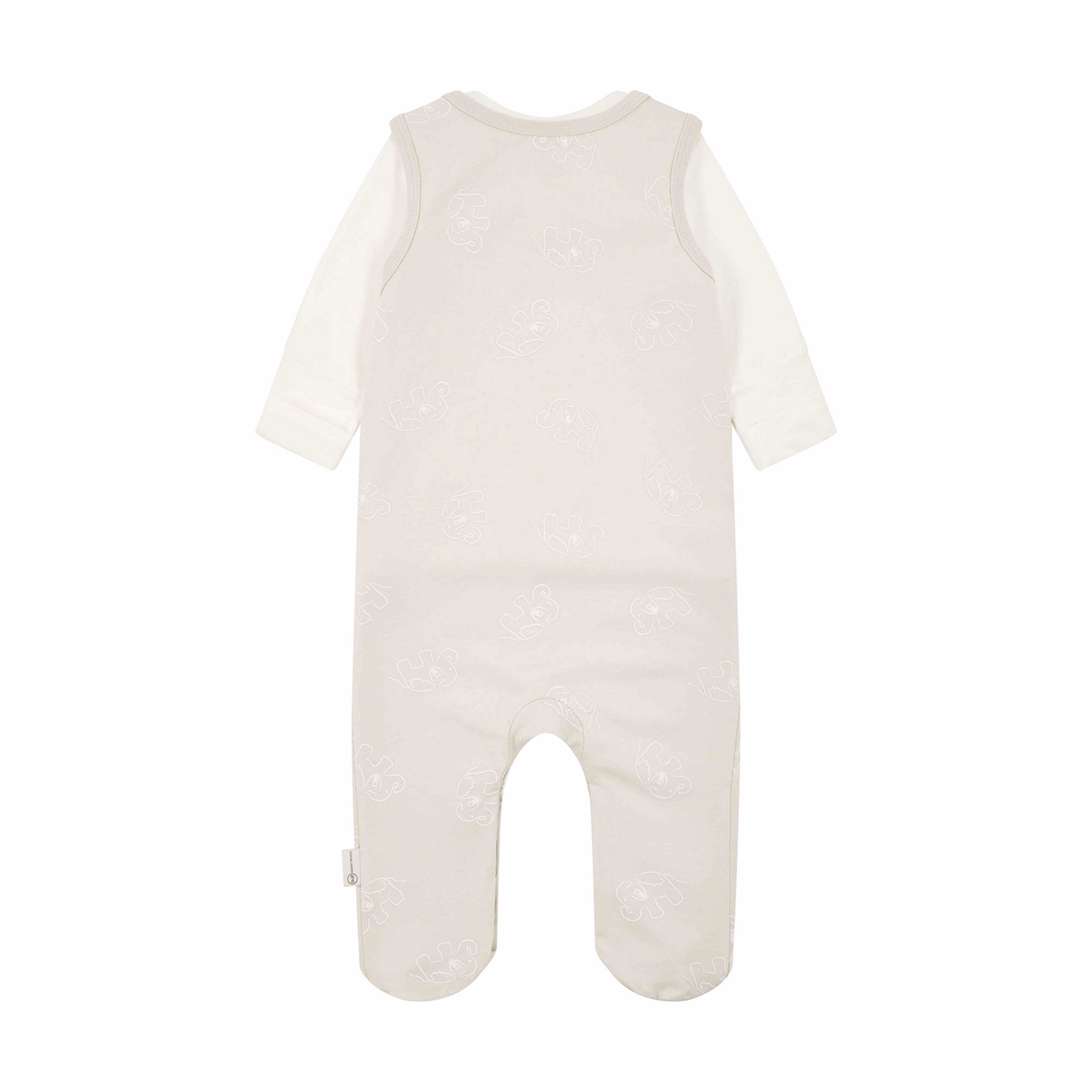 Elephant Print Romper And T-Shirt Set