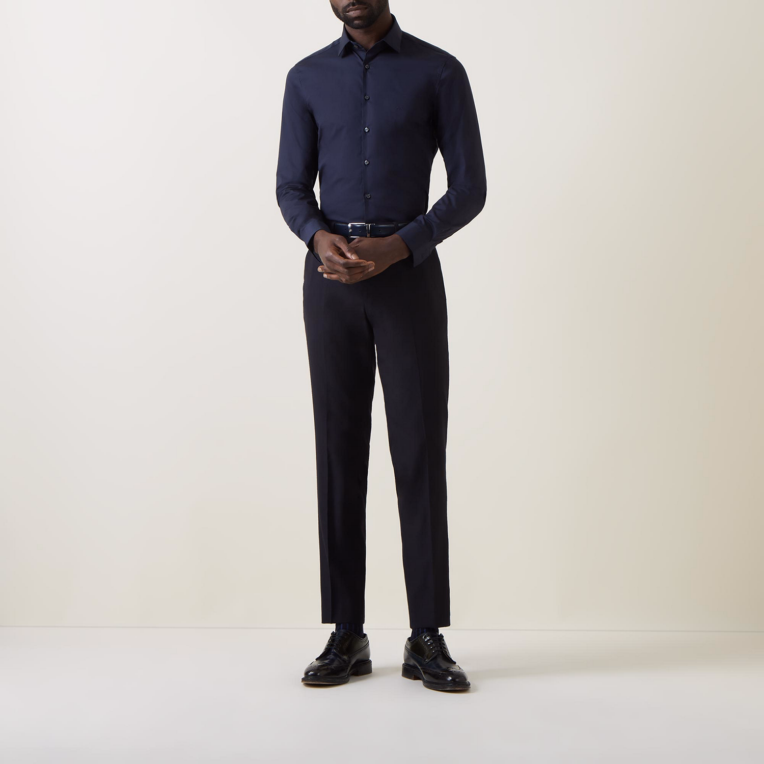 Poplin Slim-Fit Dress Shirt