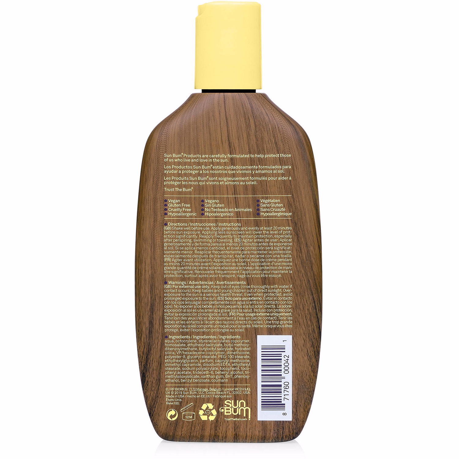 SunBum Original SPF30 Lotion 237ml