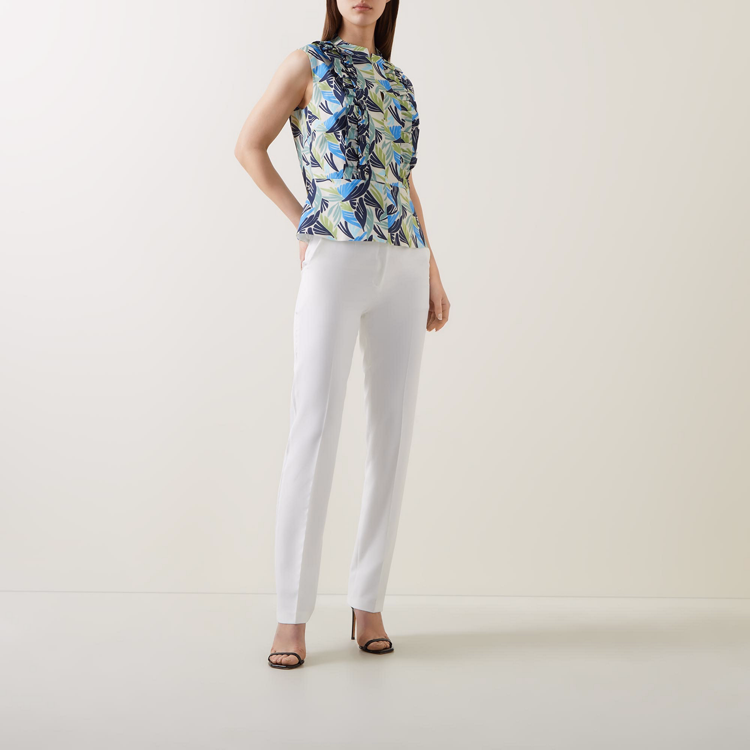 Shell Straight Leg Trousers