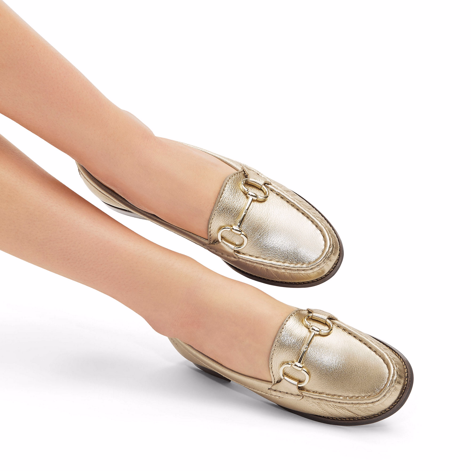 Click Leather Loafers