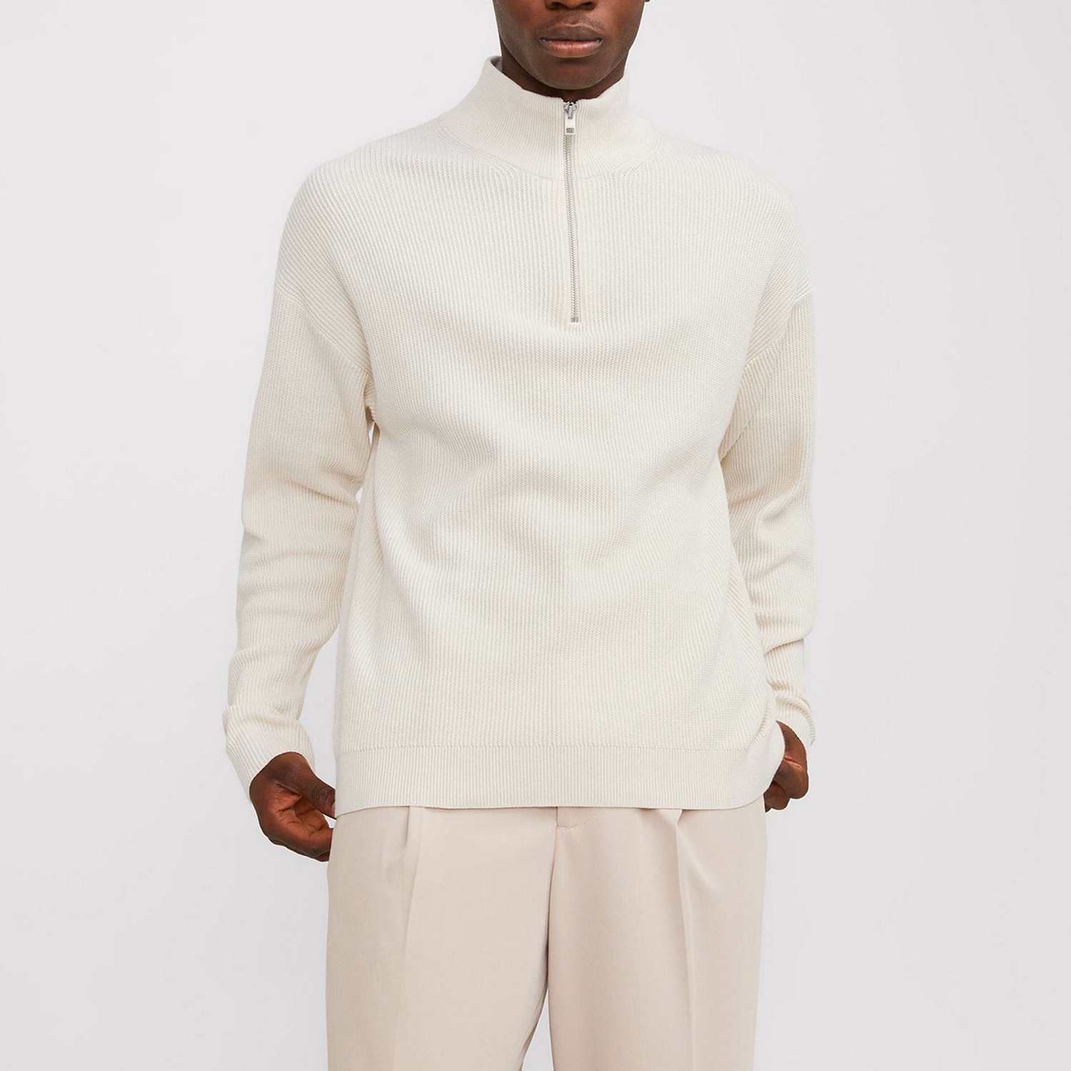 Perfect Knit Half-Zip Sweater