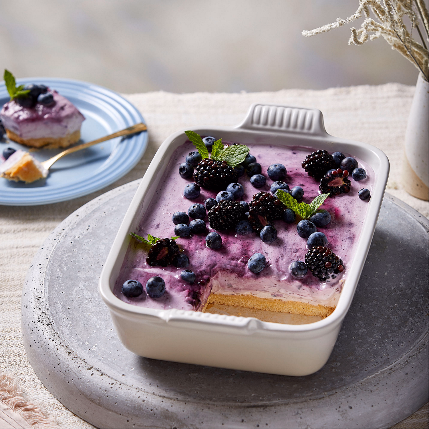 Stoneware Heritage Rectangular Dish 19cm