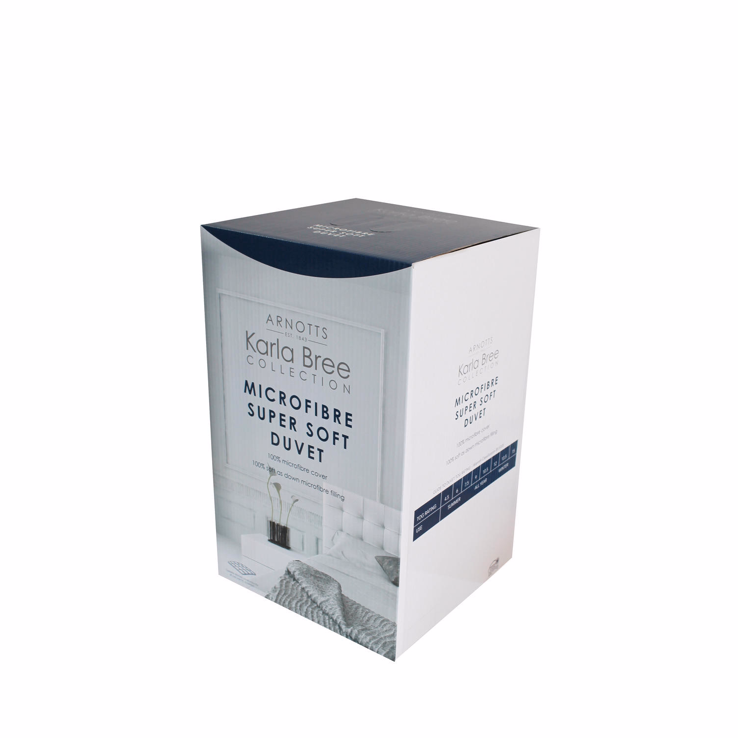 Micro fill Supersoft 4.5 Tog Duvet