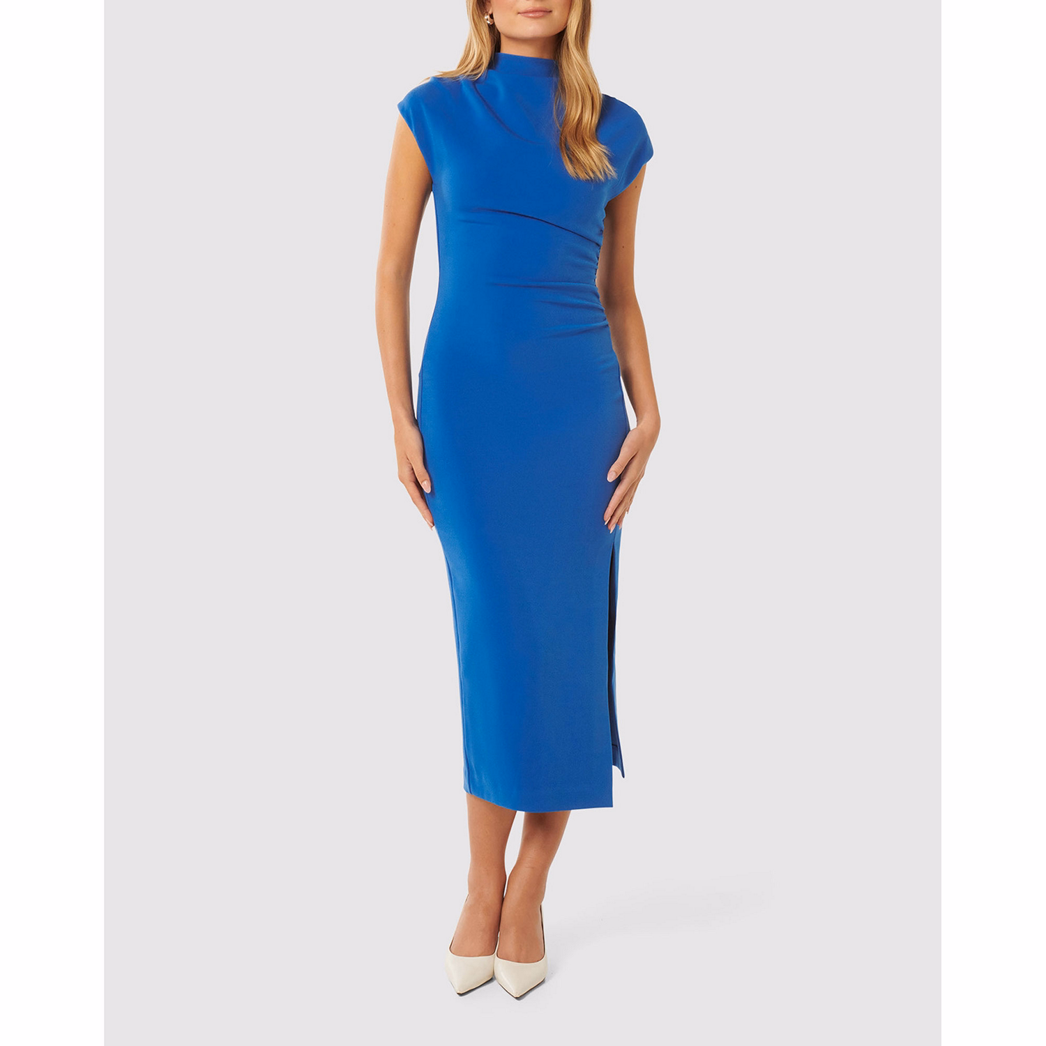 Samantha Draped Fitted Dress