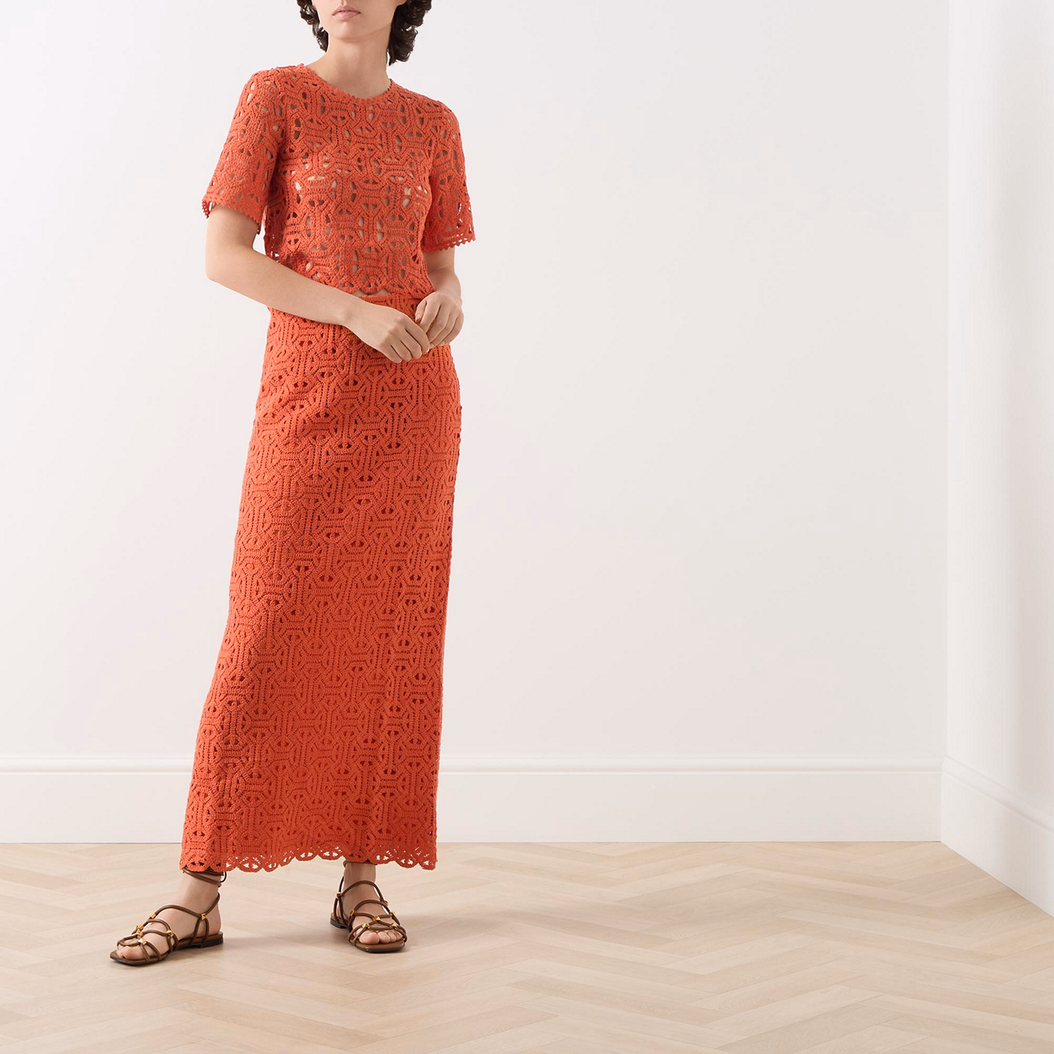 Morfeo Cropped Crochet Top