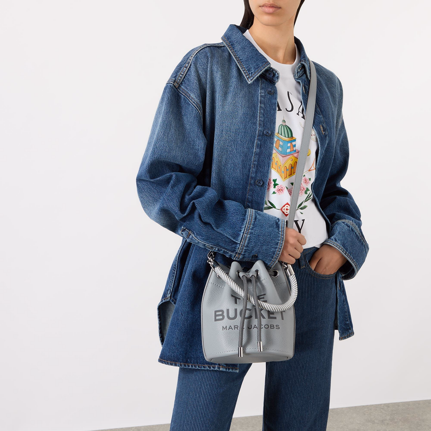 The Leather Bucket Bag