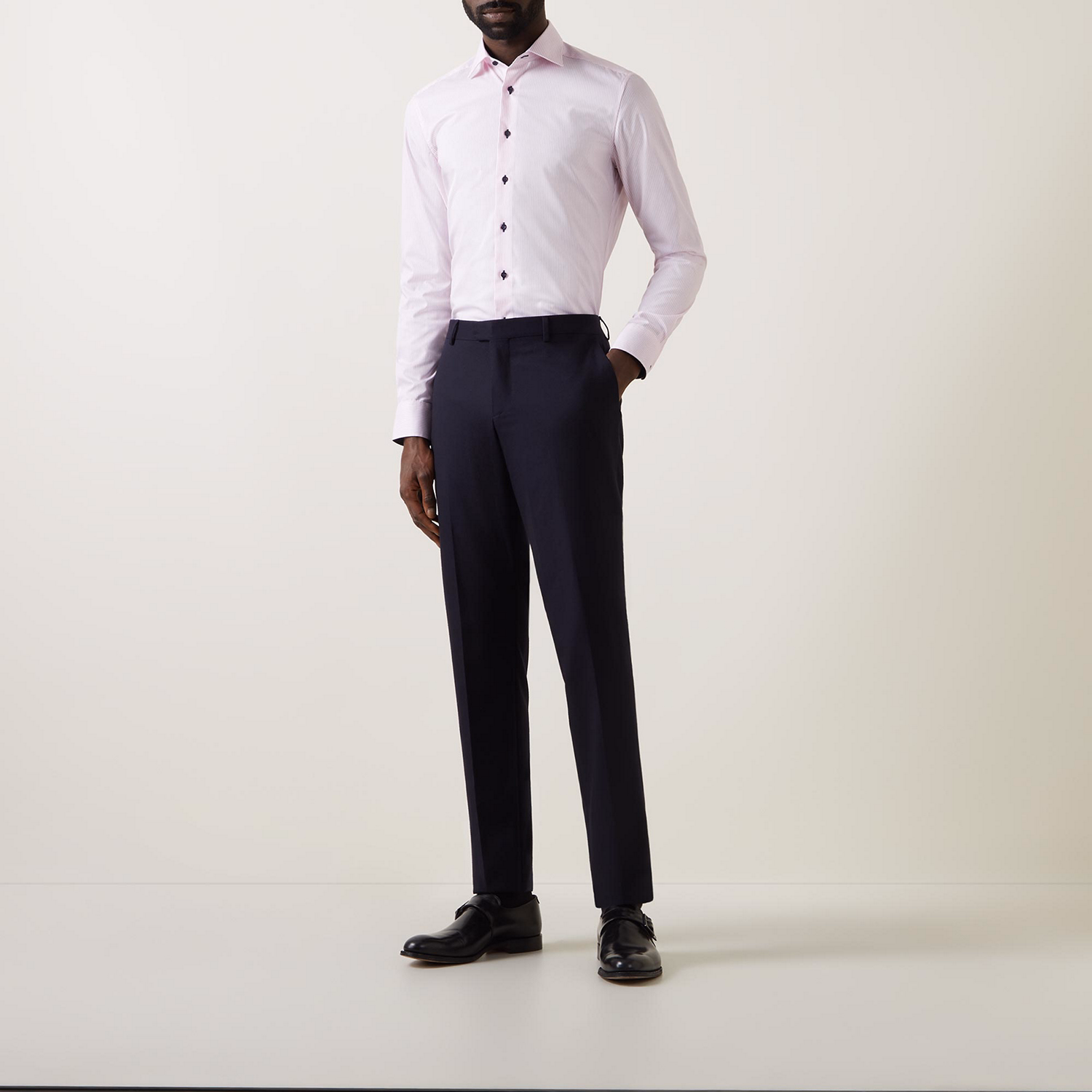 Striped Single Cuff Shirt