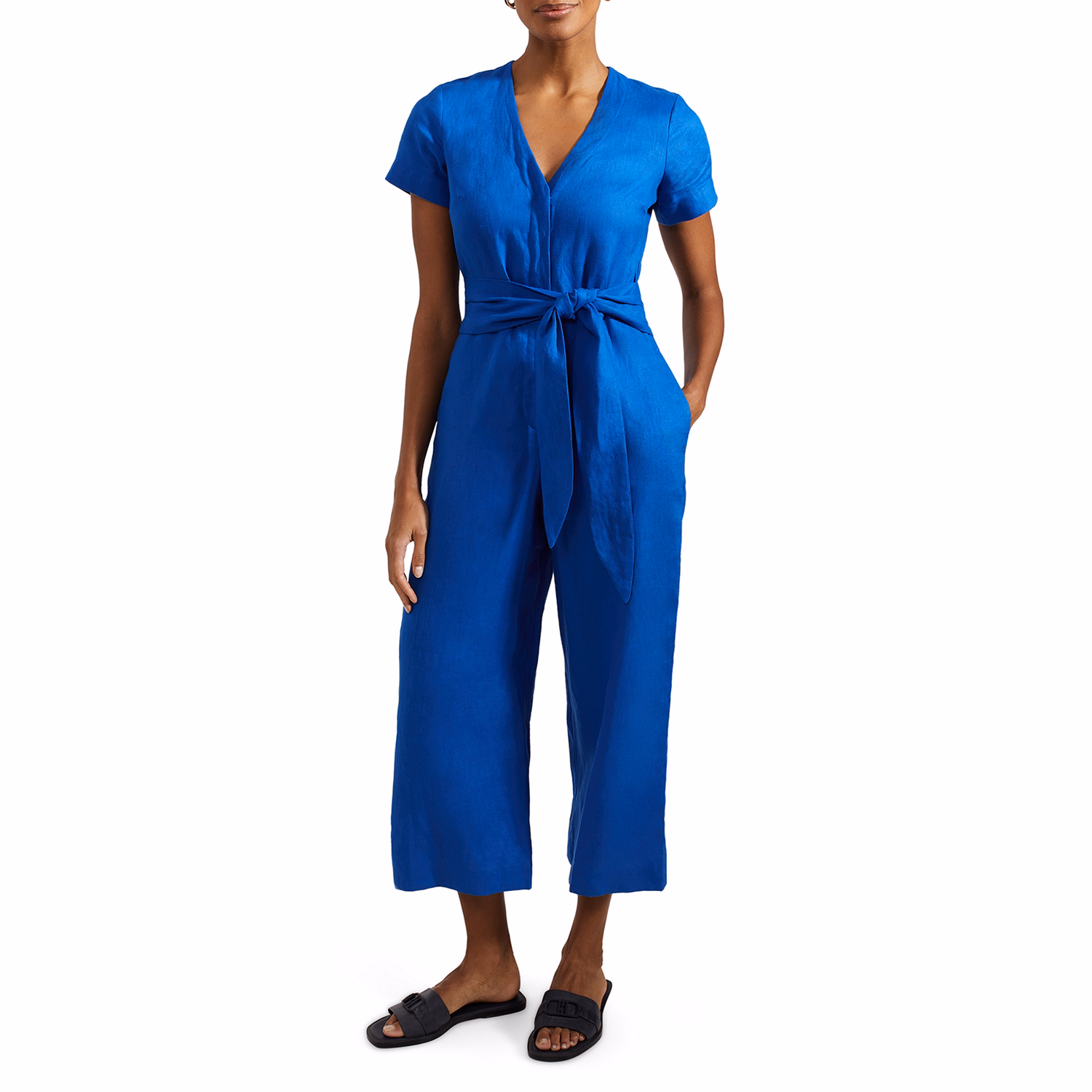 Aliya Linen Jumpsuit