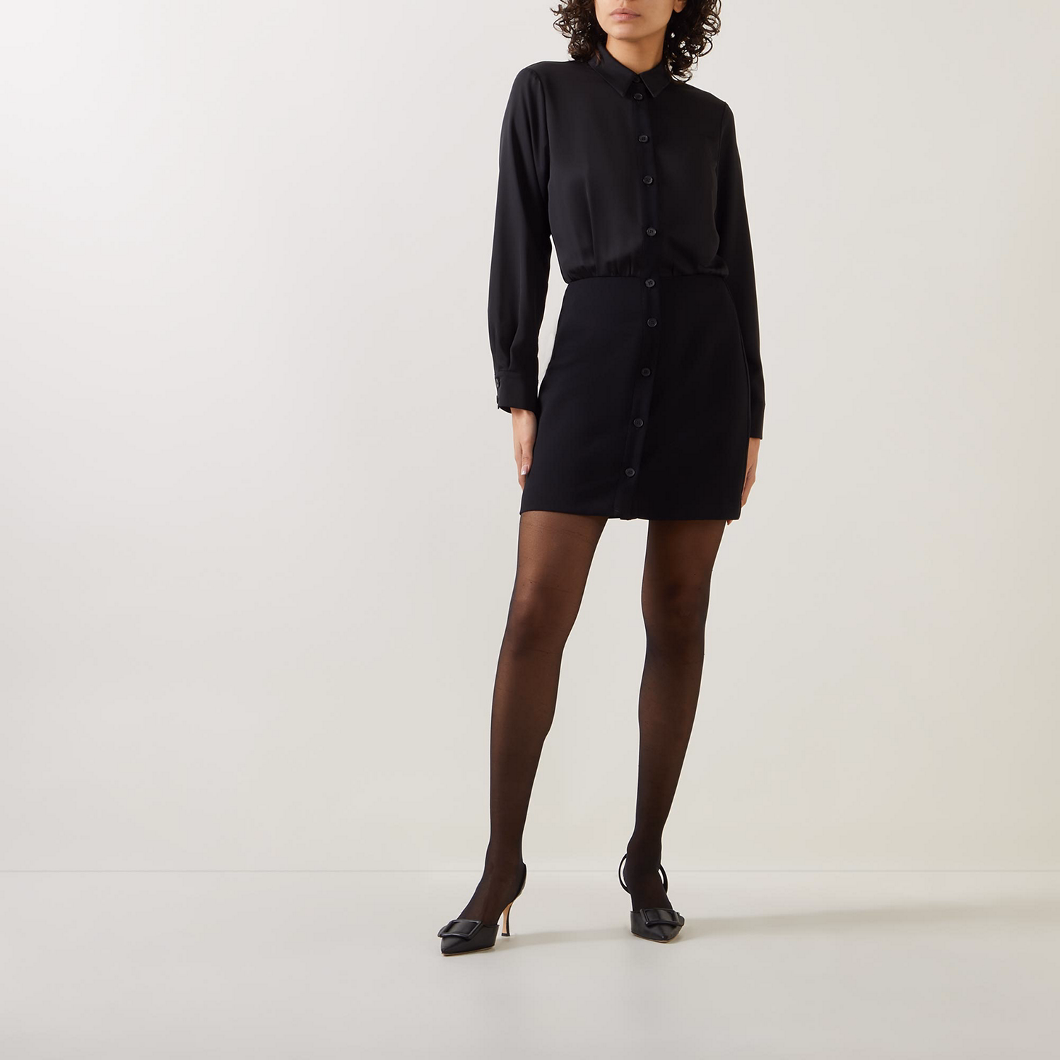 Libia Mini Shirt Dress