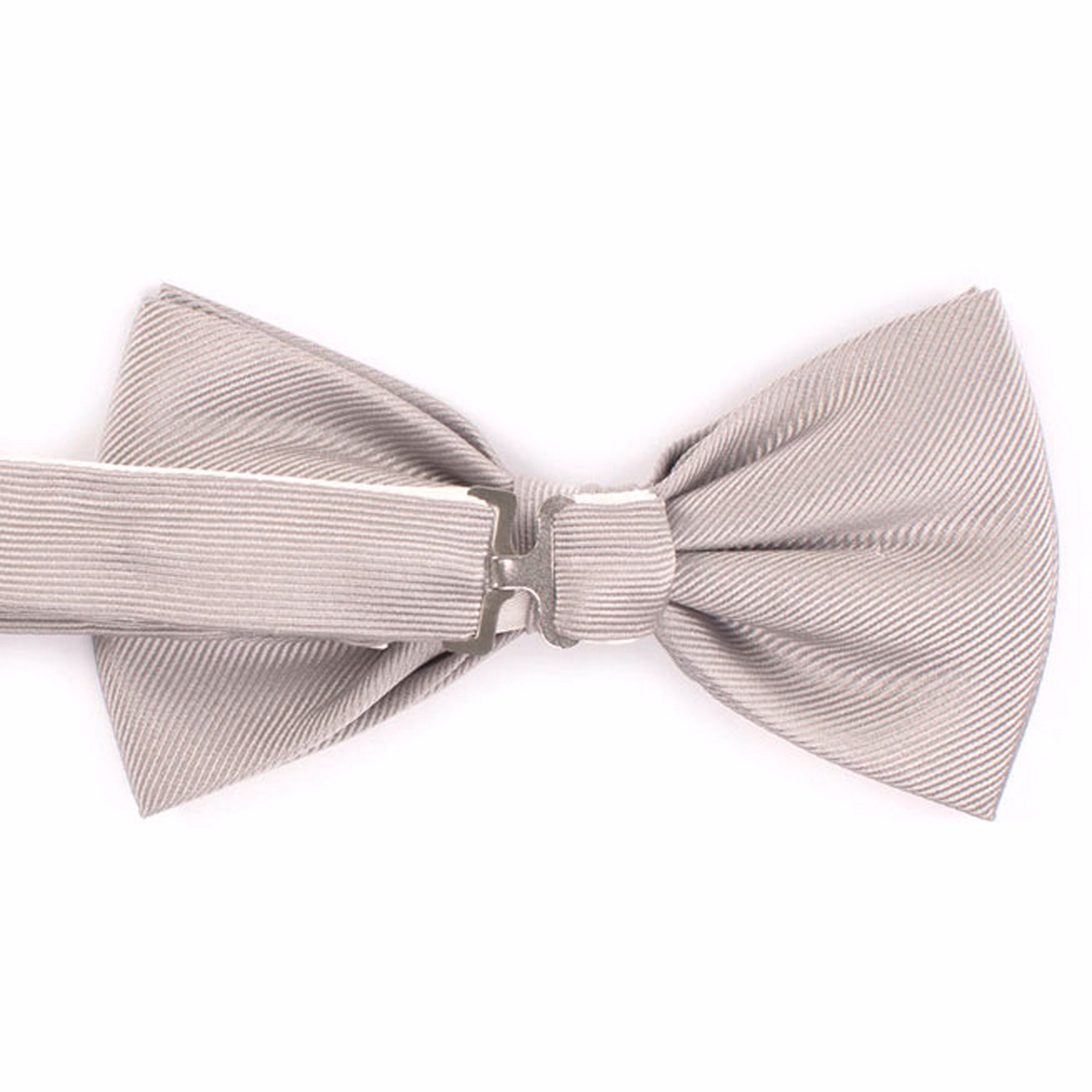 Ribbed Woven Bow Tie