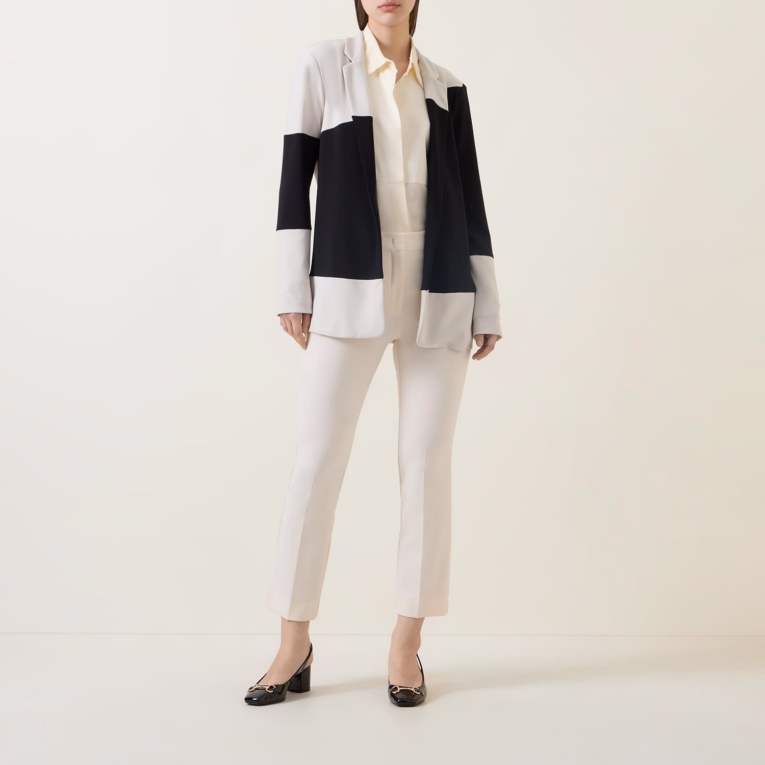 Colour-Block Blazer