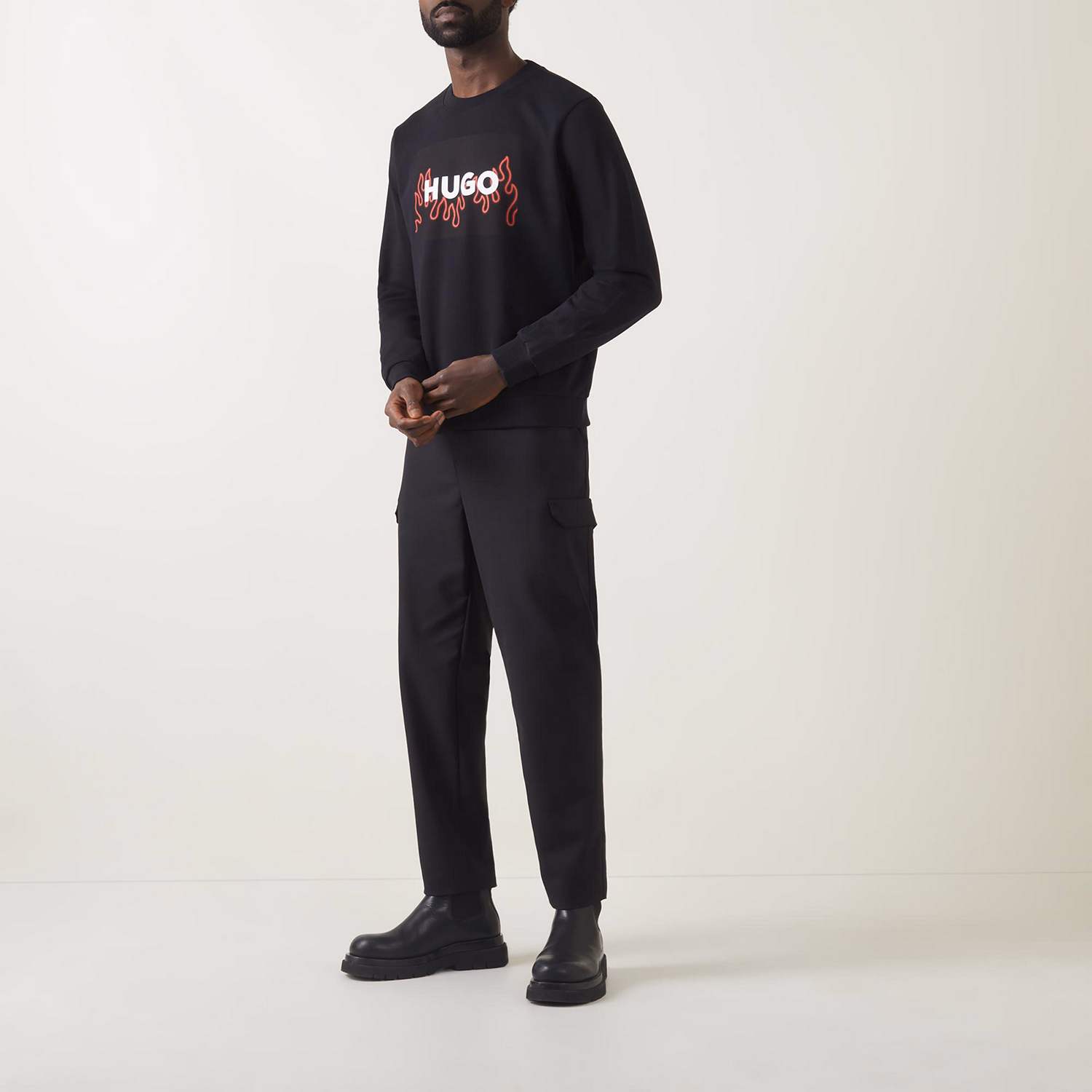 Durago Flame-Logo Sweatshirt