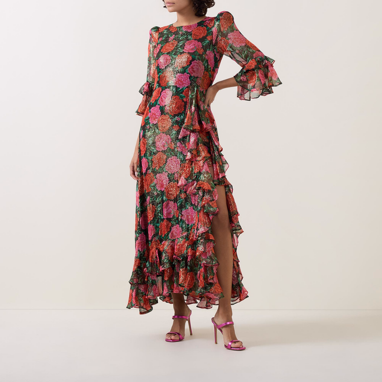 Phaedra Floral Print Dress