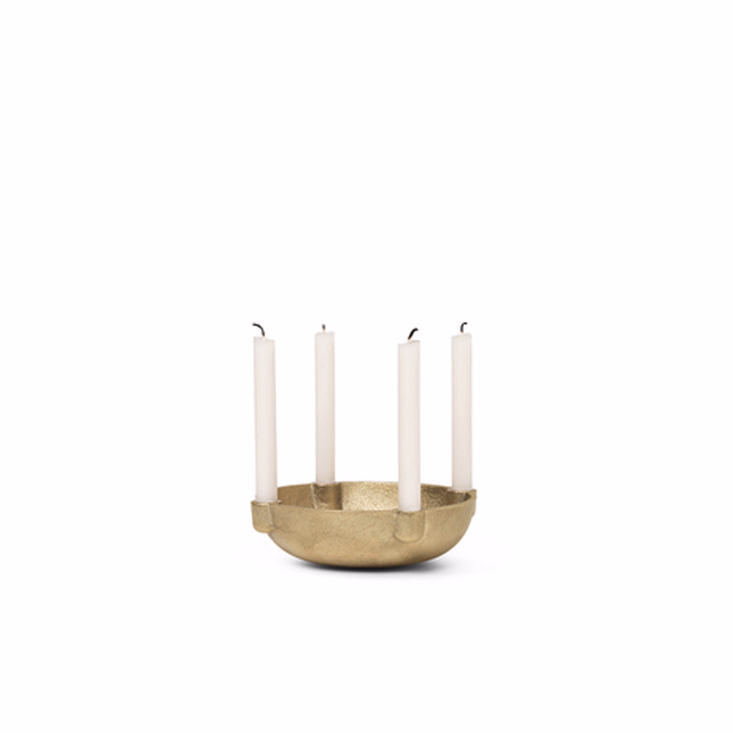 Bowl Candle Holder - Small - Brass