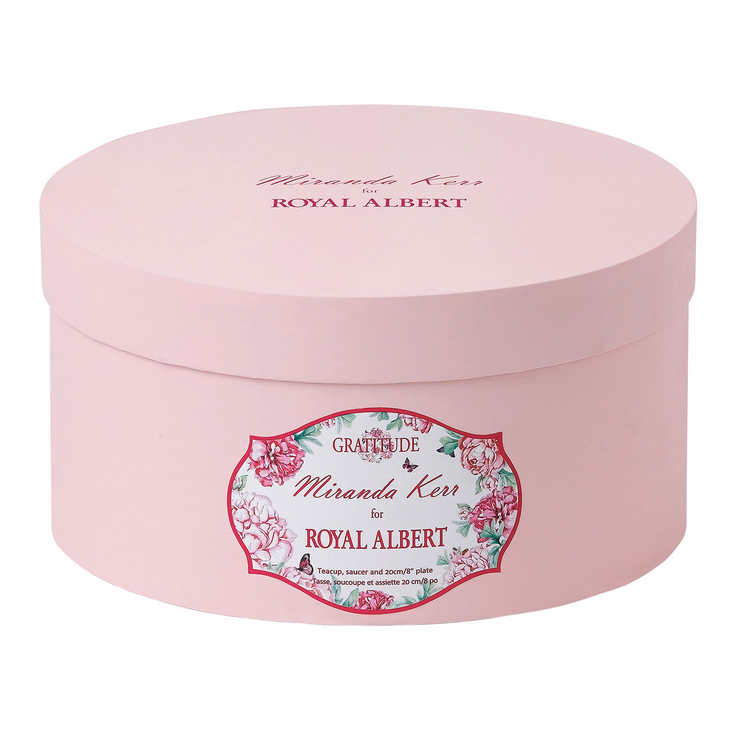 Gratitude Plate, Teacup and Saucer