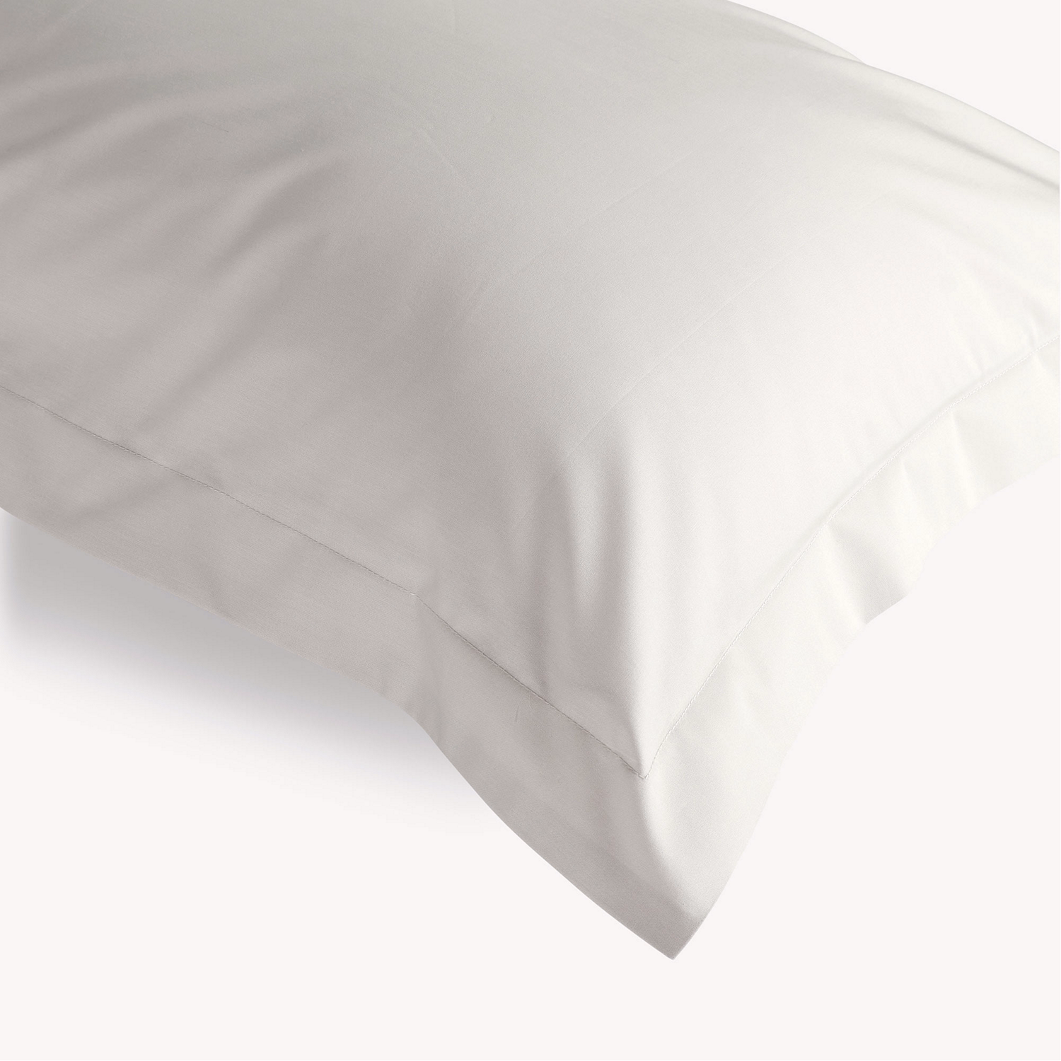 200 Thread Count Egyptian Cotton Oxford Pillowcase Pair Cream