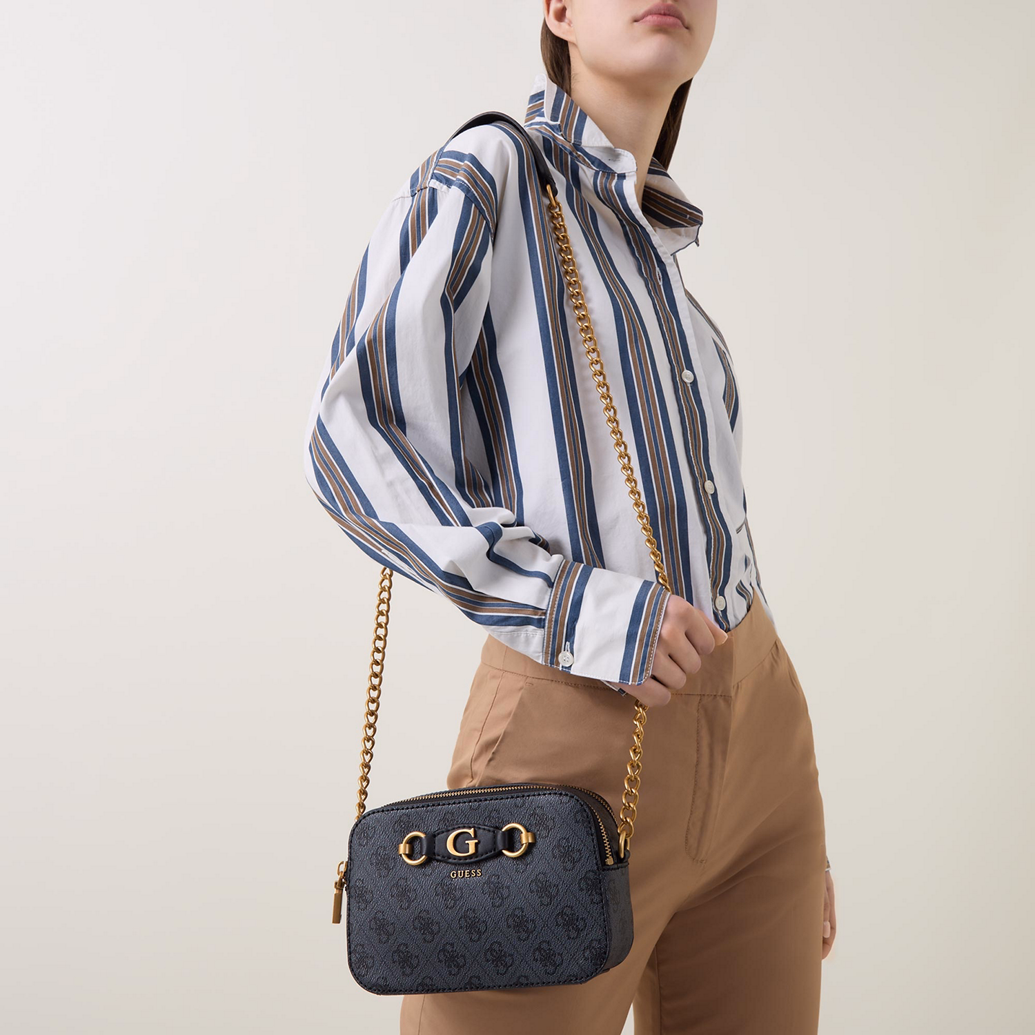 Izzy Logo Crossbody Bag