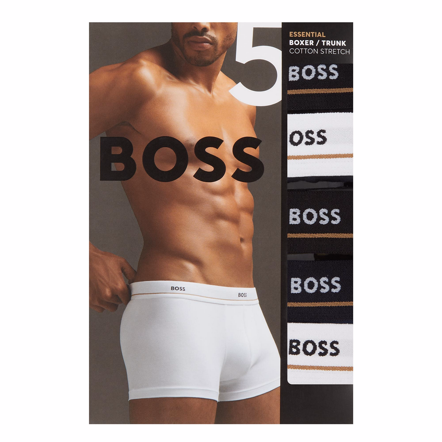 Five-Pack Essential Boxer Trunks