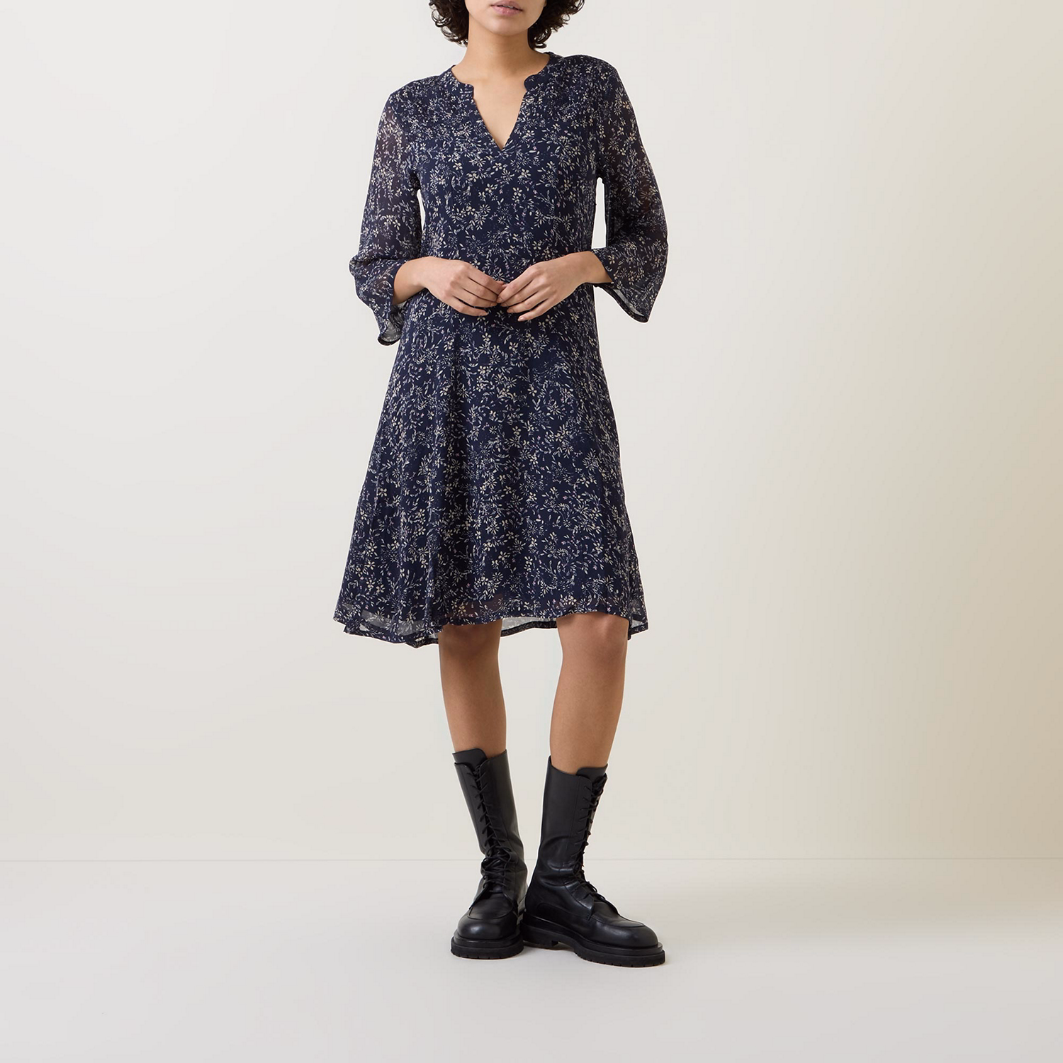 Elka Floral-Print Dress