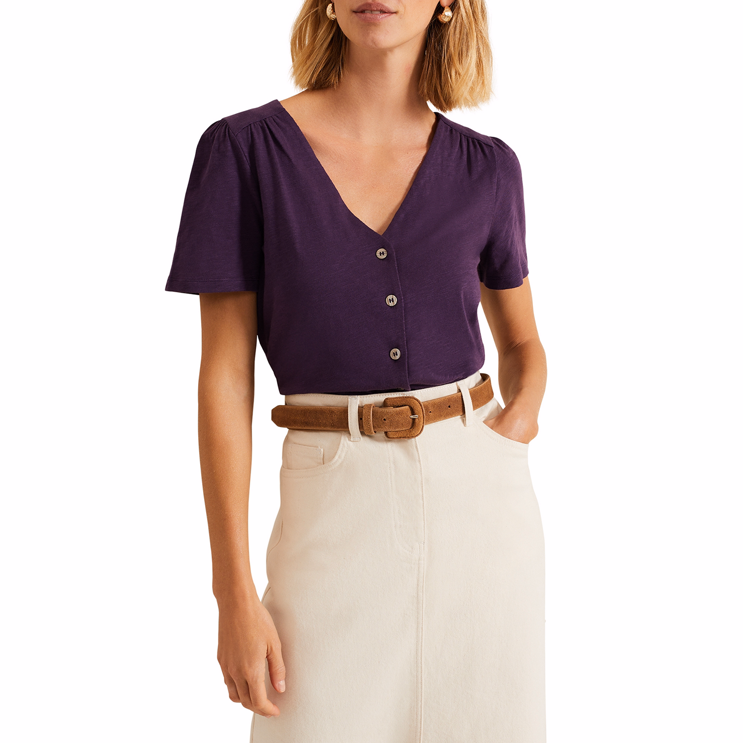 Lorena Button-Down Top