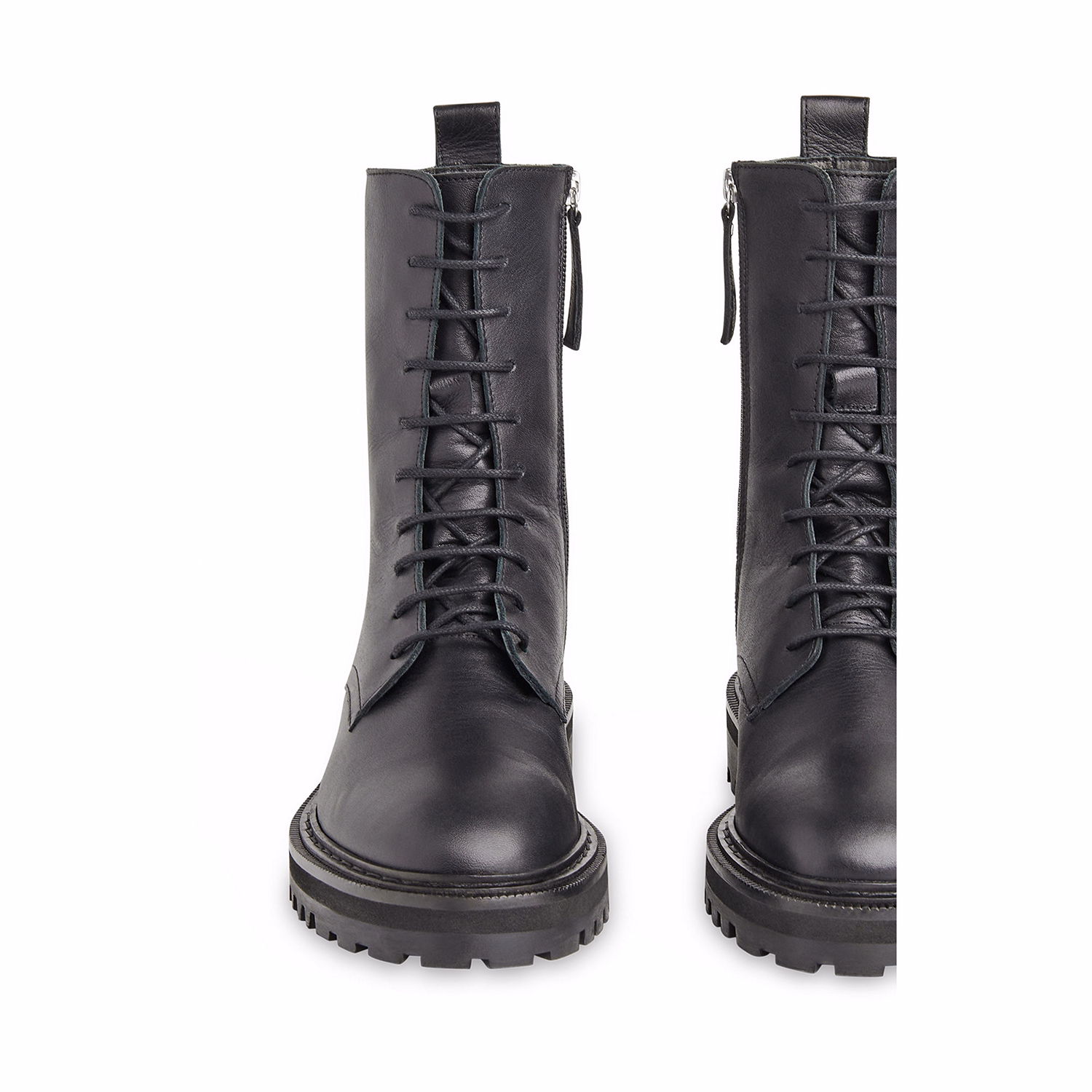 Piper Lace-Up Biker Boots