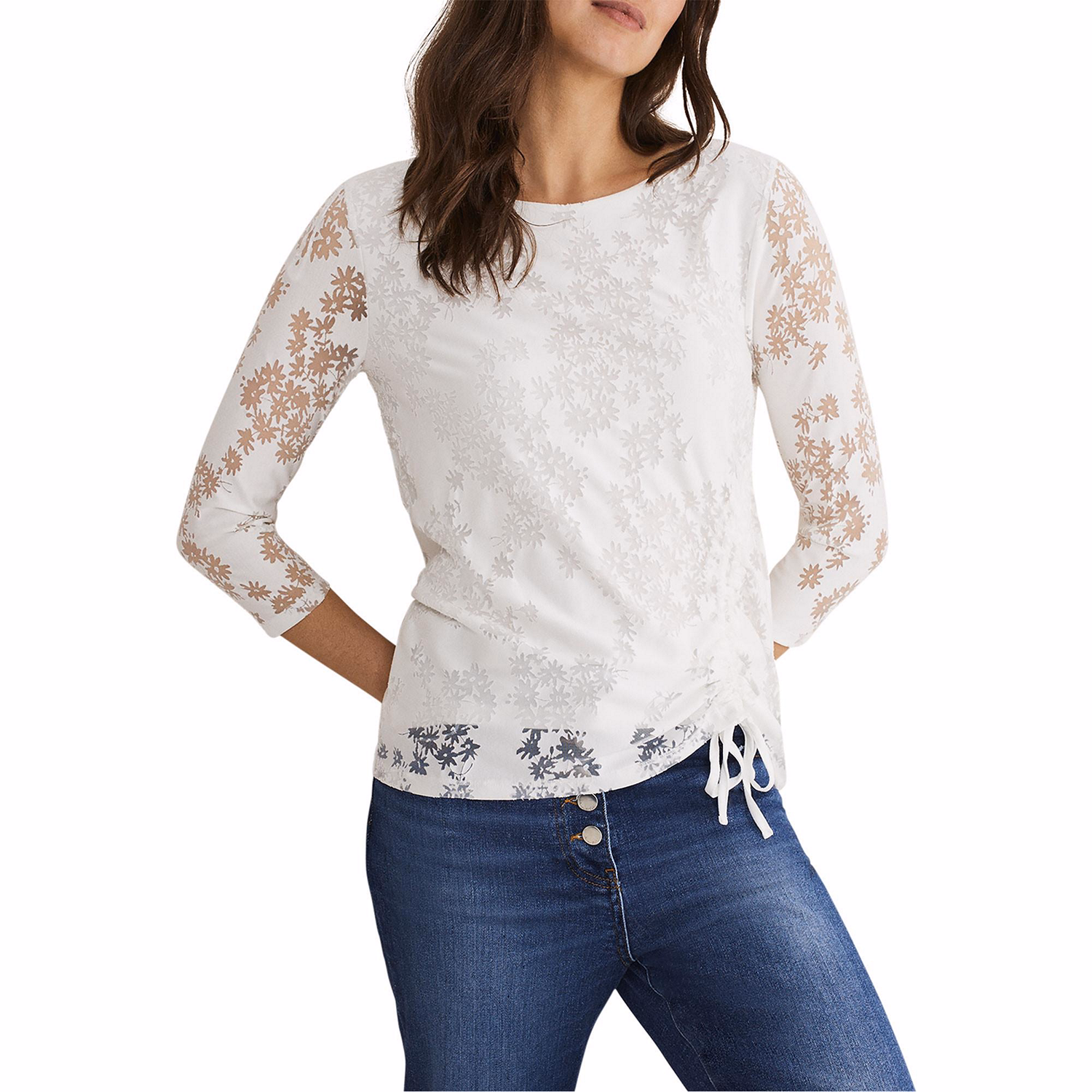 Mariella Burnout Top